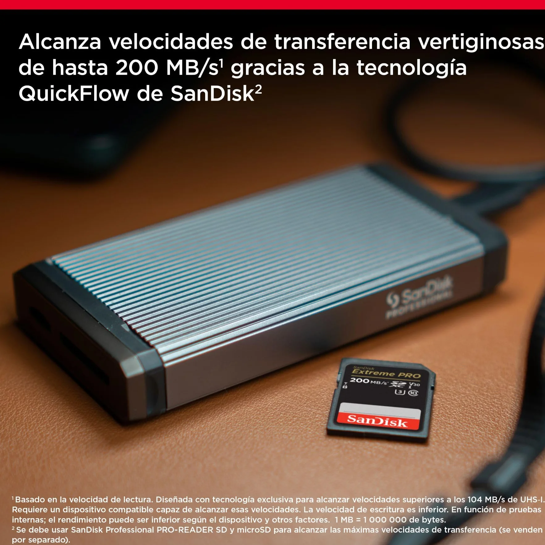 SanDisk Extreme PRO Tarjeta SD 128 GB SDXC, SD Card 4k UHD, UHS-I, V30, hasta 200 MB/s, SanDisk QuickFlow Technology, Software de recuperación de datos RescuePRO Deluxe, Class 10, U3