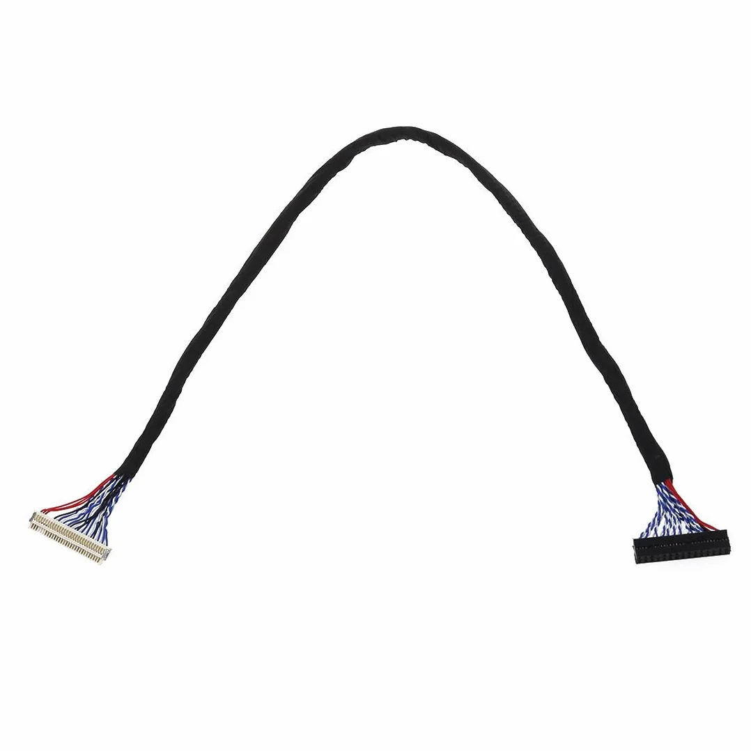 Fix 30P S8 - Cable LVDS de 30 pines a 30 pines de 2 canales de 8 bits para pantalla LCD