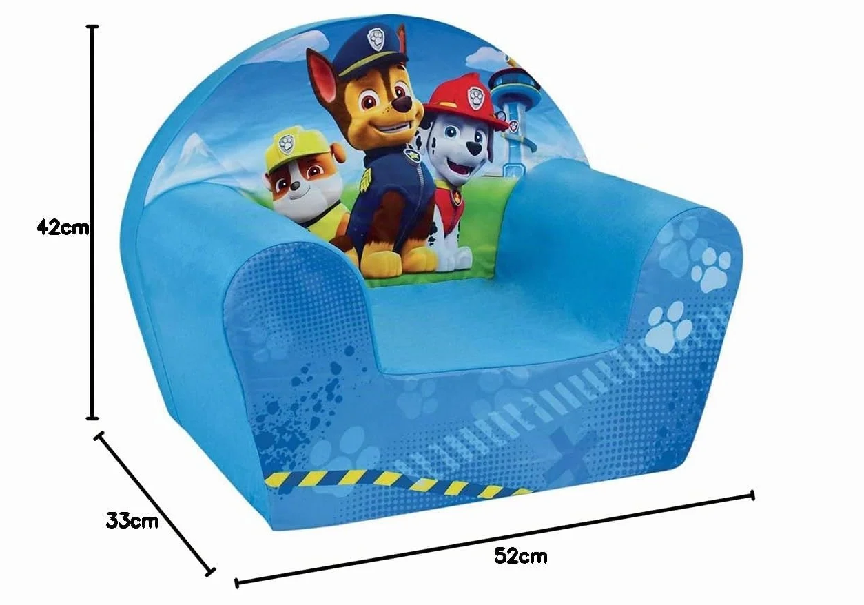 Fun House Patrulla canina Sillón de espuma para niños