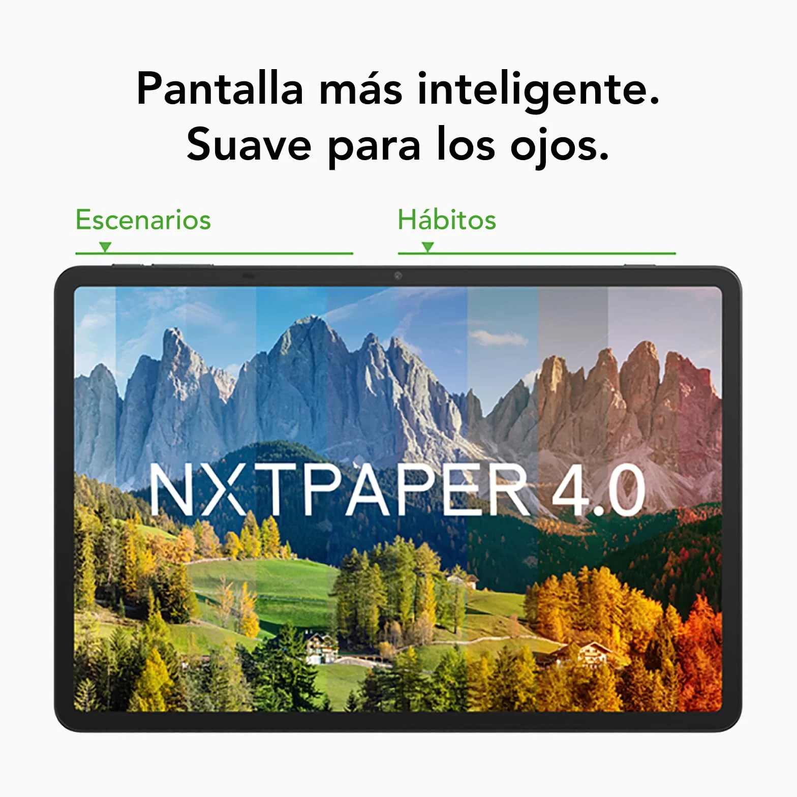 TCL NXTPAPER 11 Plus Tablet, 11.45" 2.2K NXTPAPER 4.0 Display, MediaTek Helio G100, 256GB ROM (8GB + 8GB RAM Expansion), 8MP Cámara Frontal, 8MP Cámara Trasera, Android 15, Gris Oscuro