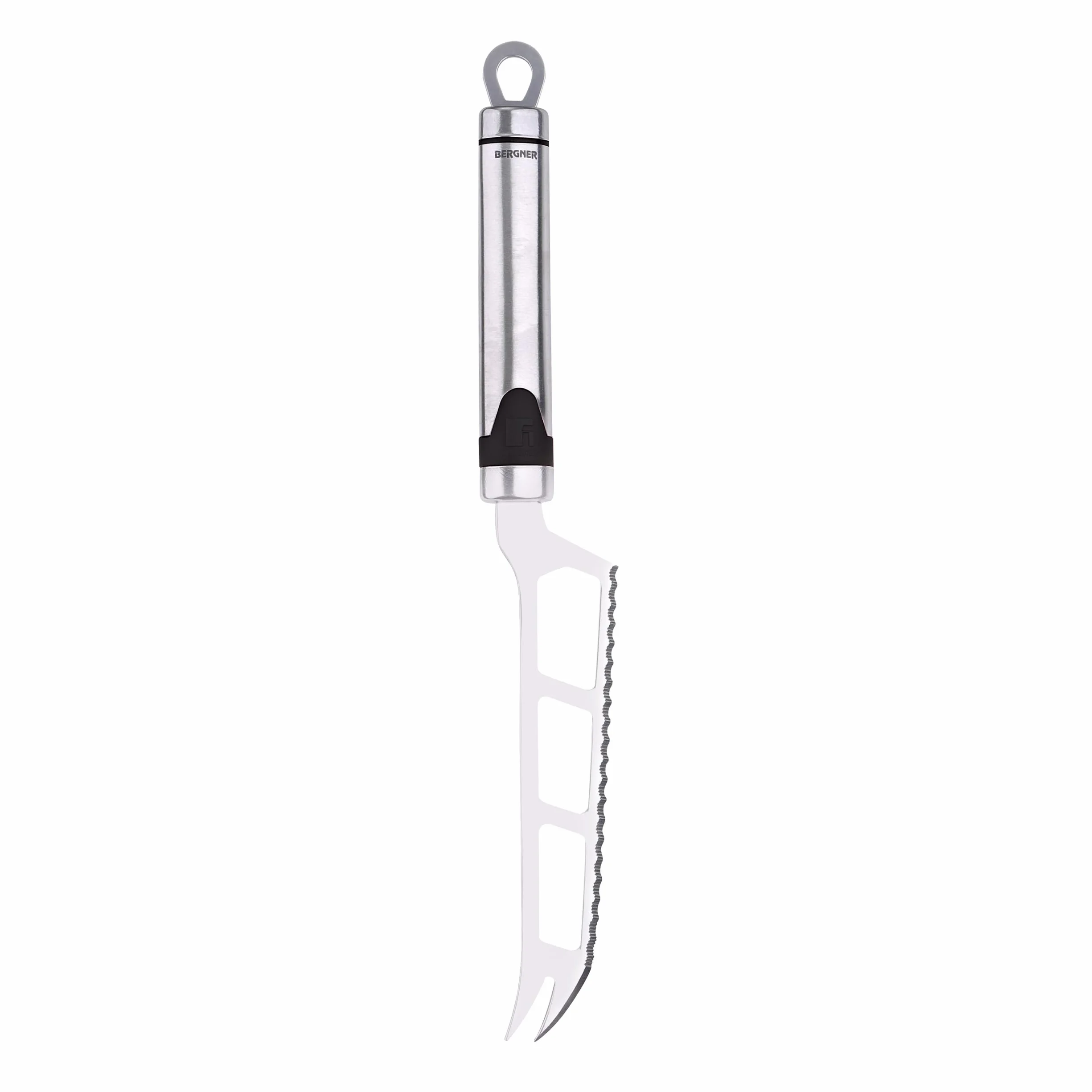 BERGNER Gizmo Cuchillo para Queso 26cm Acero Inoxidable Mango Color Apto Lavavajillas