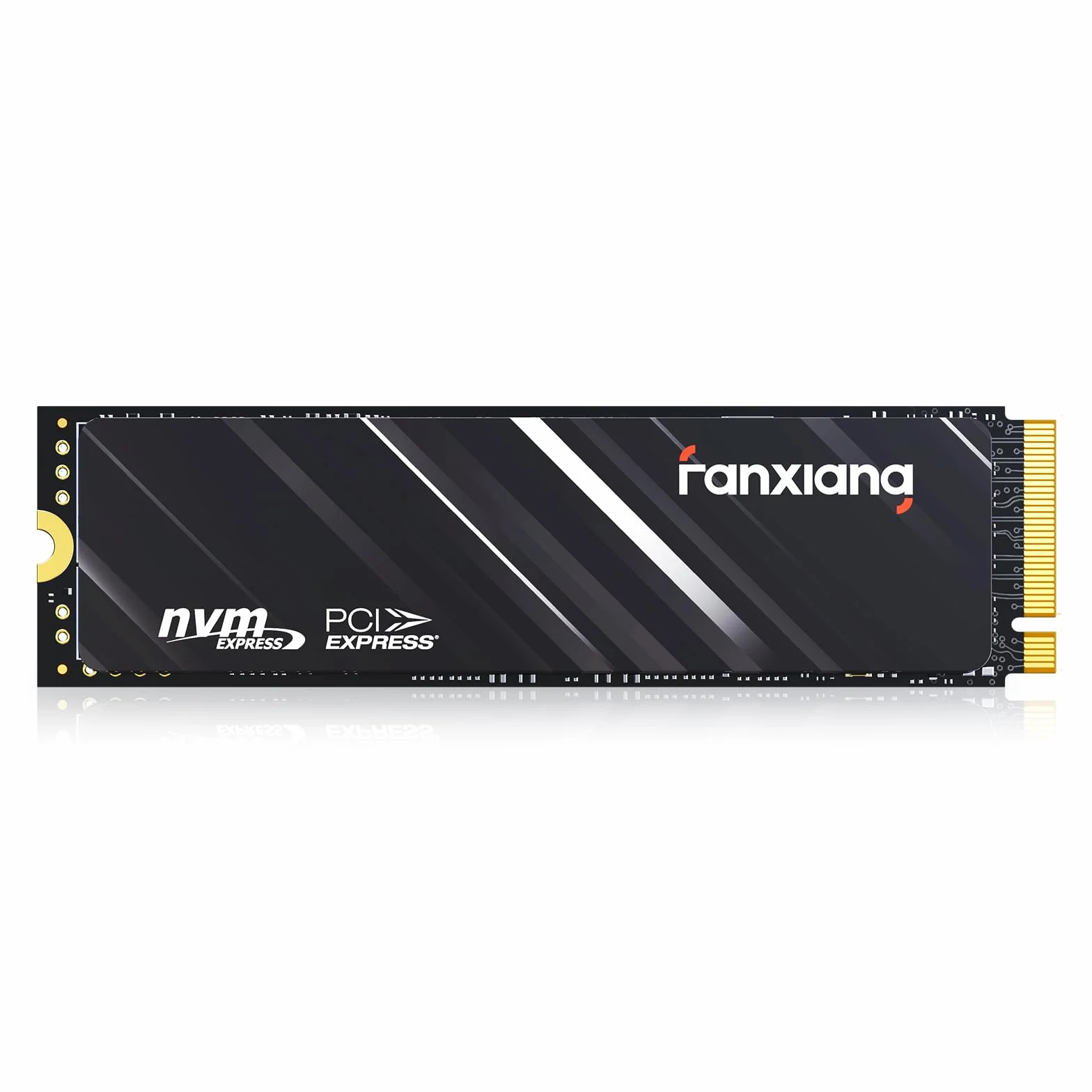 fanxiang M.2 SSD 512GB,NVMe SSD con disipador térmico, hasta 3000MB/S, PCIe Gen3 x4 2280,SSD Interno, caché SLC 3D NAND,Discos Duros -S501Q