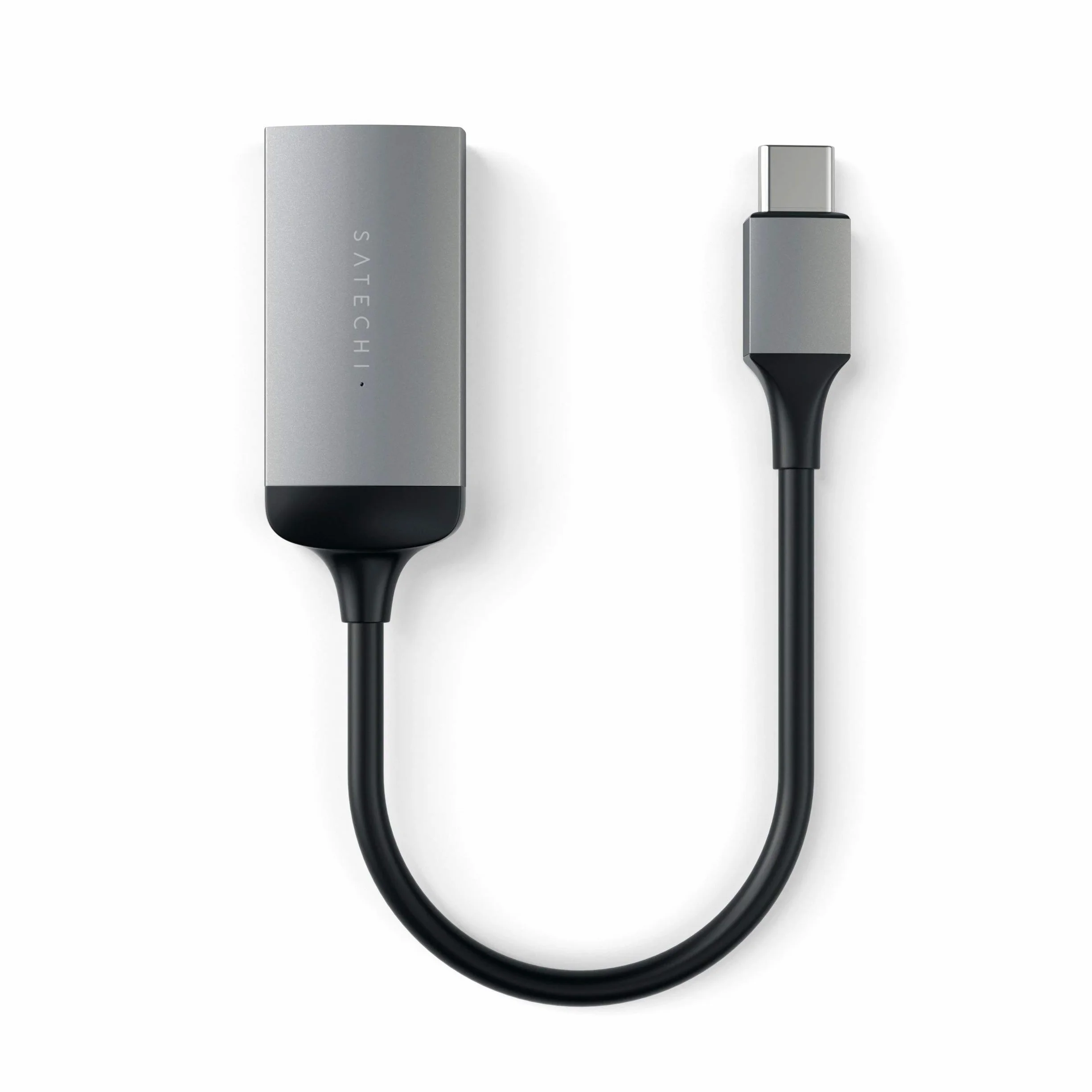 SATECHI Cable USB C a HDMI 4K@60Hz para MacBook Air/Pro/Neo, Portatil, PC, Tablet, iPhone, iPad y más – Gris Espacial