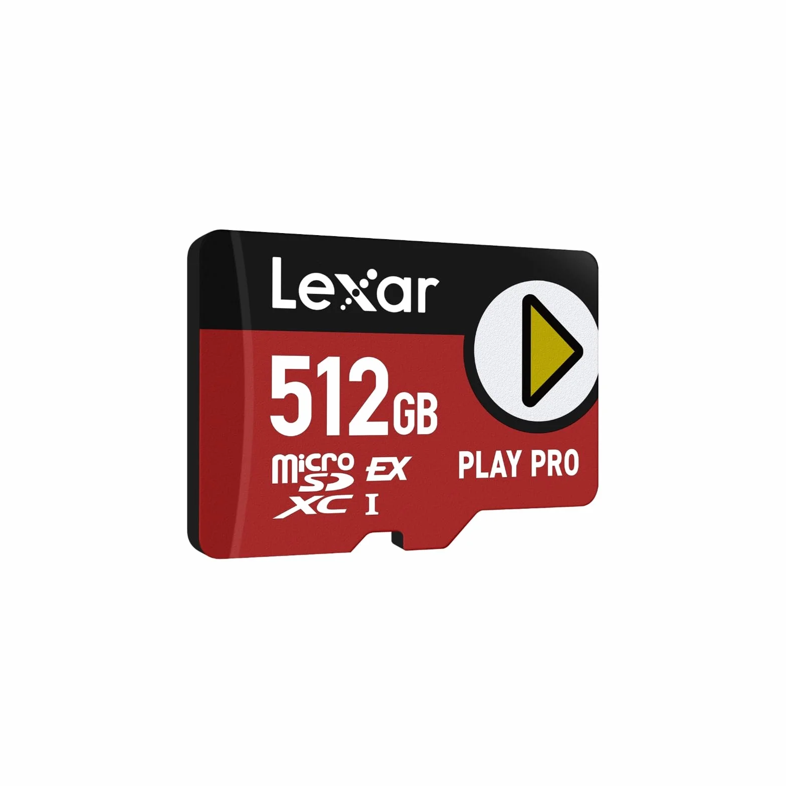 Lexar Play Pro Tarjeta Micro SD Express 512GB, hasta 900MB/s Lectura, 600MB/s Escritura, optimizado para Gaming, Alta Velocidad para Consolas portátiles, Switch, Dispositivos de Juego portátiles