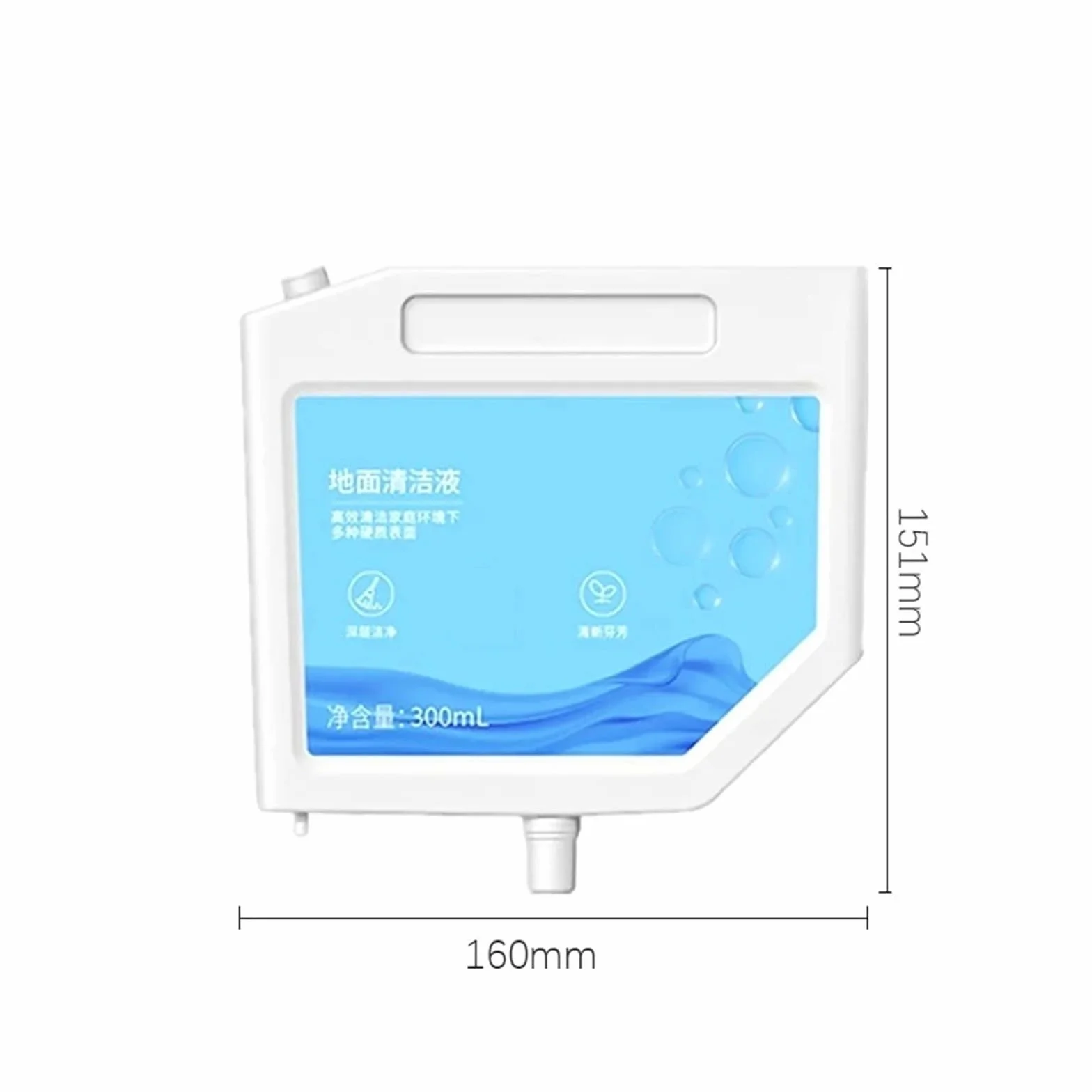 Detergente Líquido para Limpieza de Suelos Compatible con Dreame L10s Ultra L10 Ultra S10 S10 Pro S10Plus 300ml