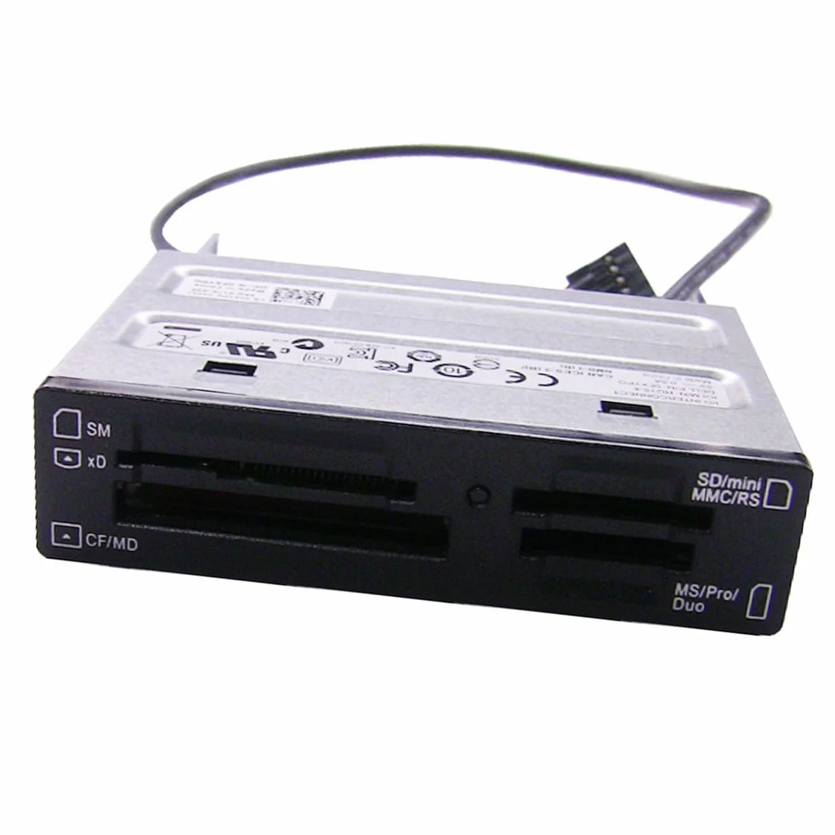 Lector de Tarjetas I/O Interconnect HI215-5, HI215, para Celsius y Otros Modelos con bahías de 3,5 Pulgadas Multiformato para PC, 3,5 Pulgadas, Negro, Reacondicionado