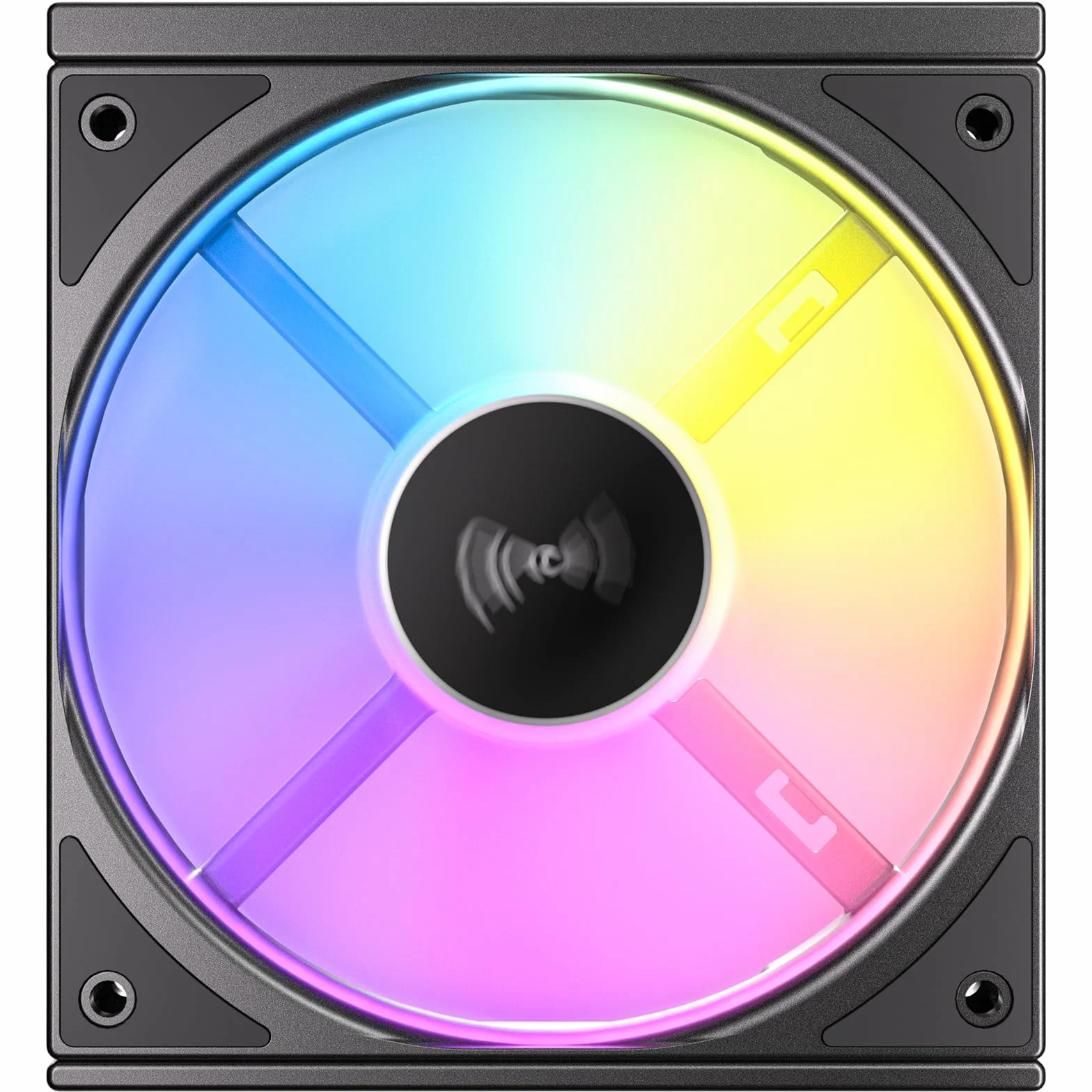 Antec Connect 120 ARGB 3-Pack 120mm PWM Fans with Daisy Chain Design and Vibration-Absorbing Pads