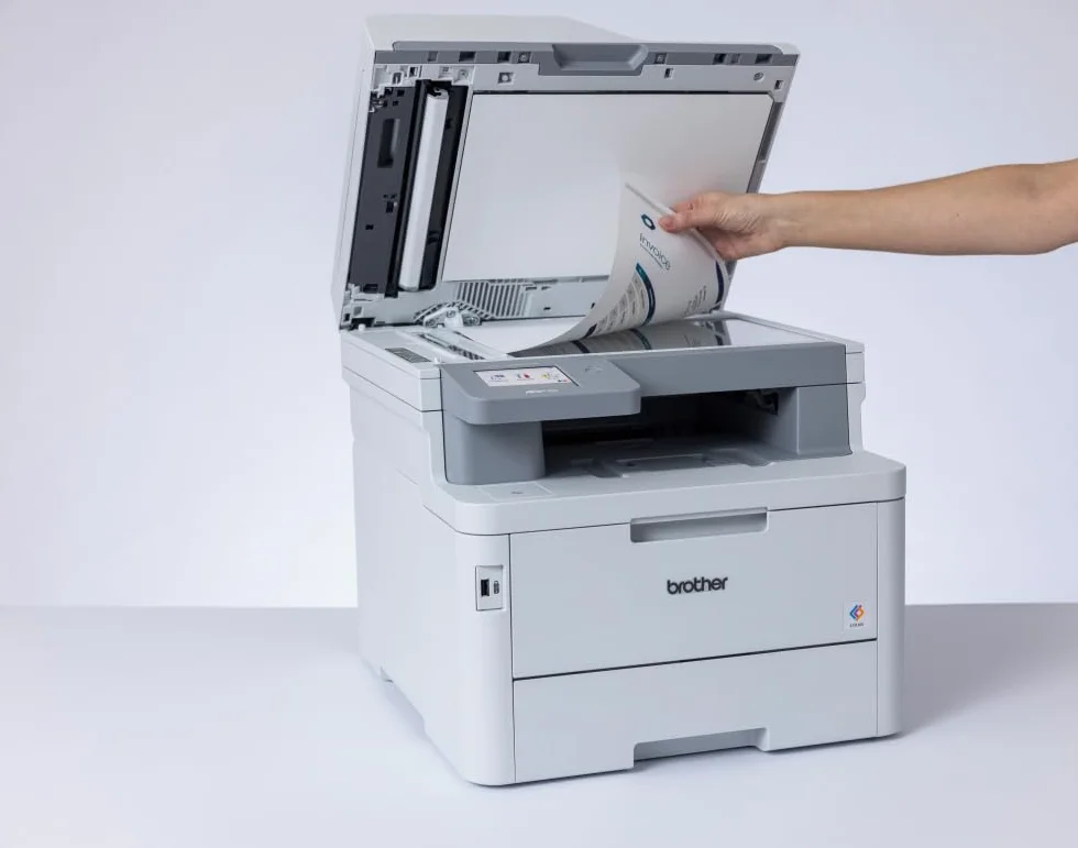 Brother MFCL8390CDW, Impresora multifunción Profesional LED Color compacta, con Red Cableada/WiFi y Doble Cara automática en Todas Las Funciones