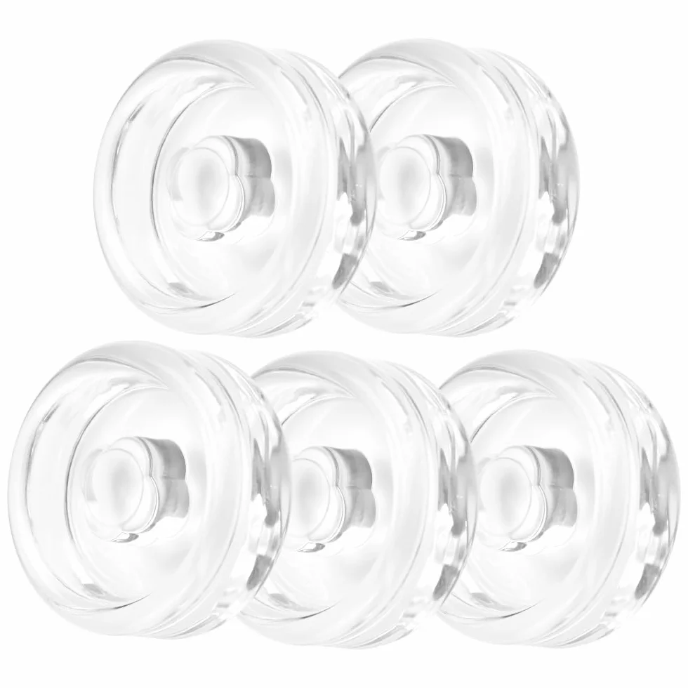 5 Piezas Pesos de Fermentación de Vidrio 7cm para Chucrut Kimchi Kéfir Encurtidos Pepinos