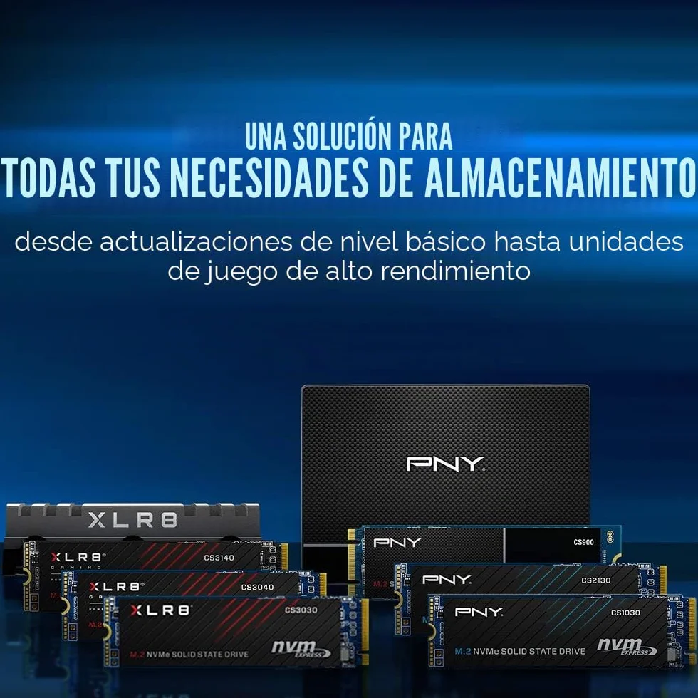 PNY CS900 SSD Interno 1TB Serie 2.5 SATA III