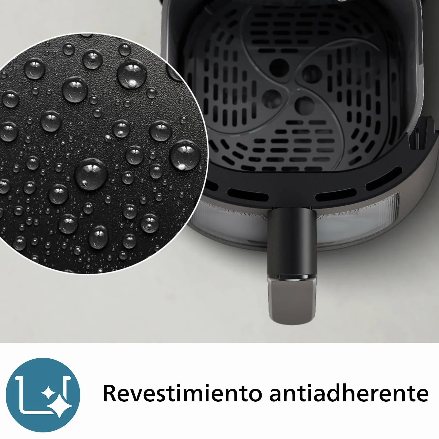 Philips Airfryer 2000 Series Freidora Clásica 6,2L RapidAir 13 Modos de Cocinado Pantalla Táctil NA230/00