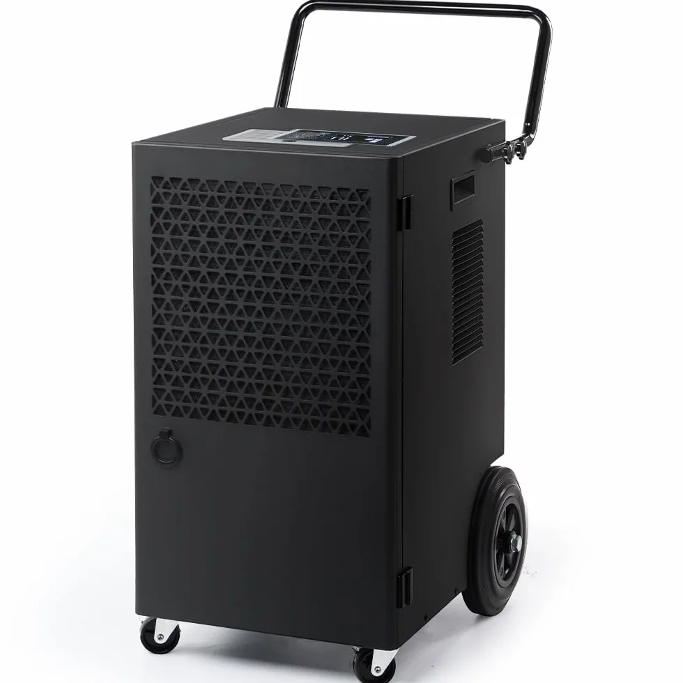 Deshumificadores de Humedad Profesional 70L/Día Deshumidificador Electrico Control Automático Temporizador 24h