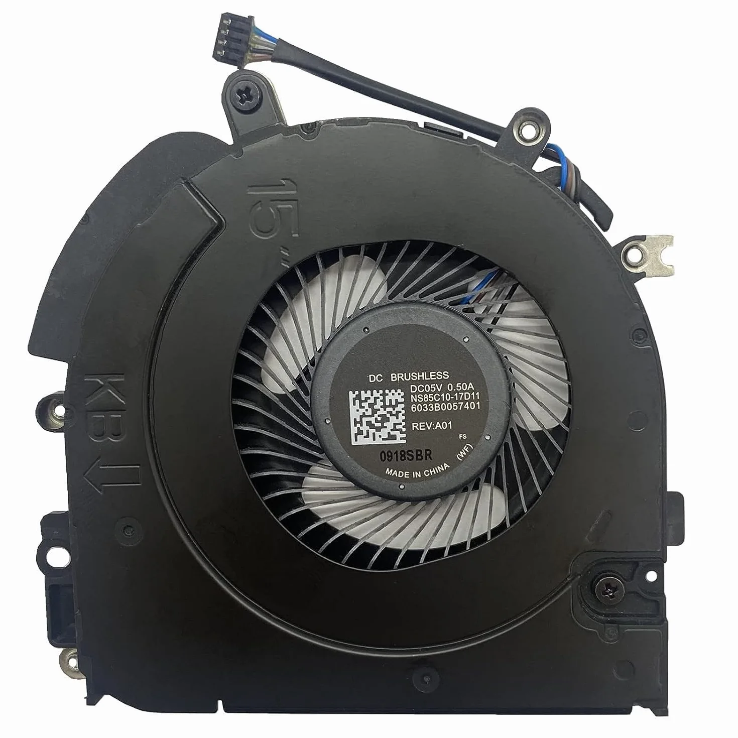 Ventilador de refrigeración para HP EliteBook 745 G5 745 G6 840 G5 840 G6 850 G5 850G6 845G5 845G6 ZBOOK 14U G5 15U G5 15U G6 NS85C15C15 0-18JC. 12 EG75050S1-C010-S9A 5V