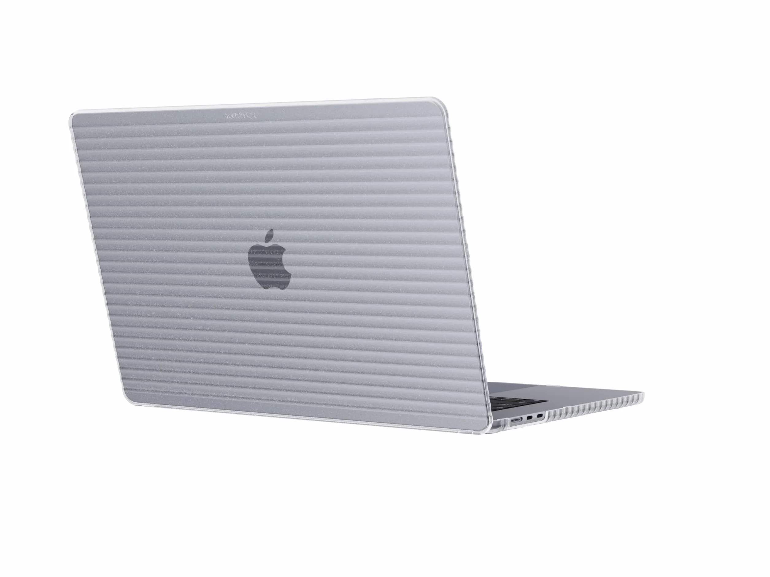 Tech21 EVO Wave - Funda para MacBook Air de 15 Pulgadas (2023) - Funda Protectora rígida - Transparente