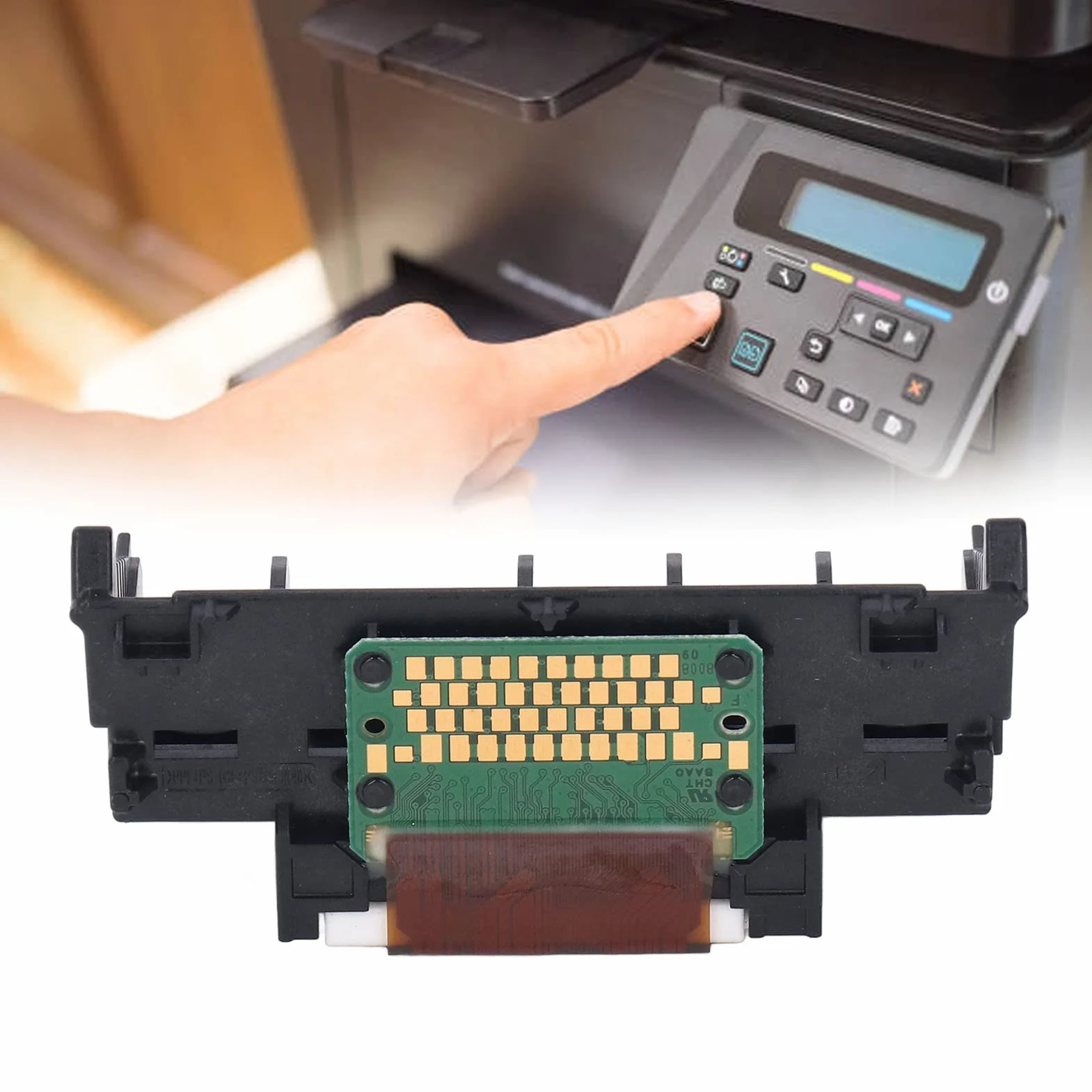 Reemplazo del Cabezal de Impresión QY6 0089 Cabezal de Impresión Profesional para Impresora TS5080 TS6080 Ts6020 Ts6120 - Repuestos del Cabezal de Impresora para una Fácil