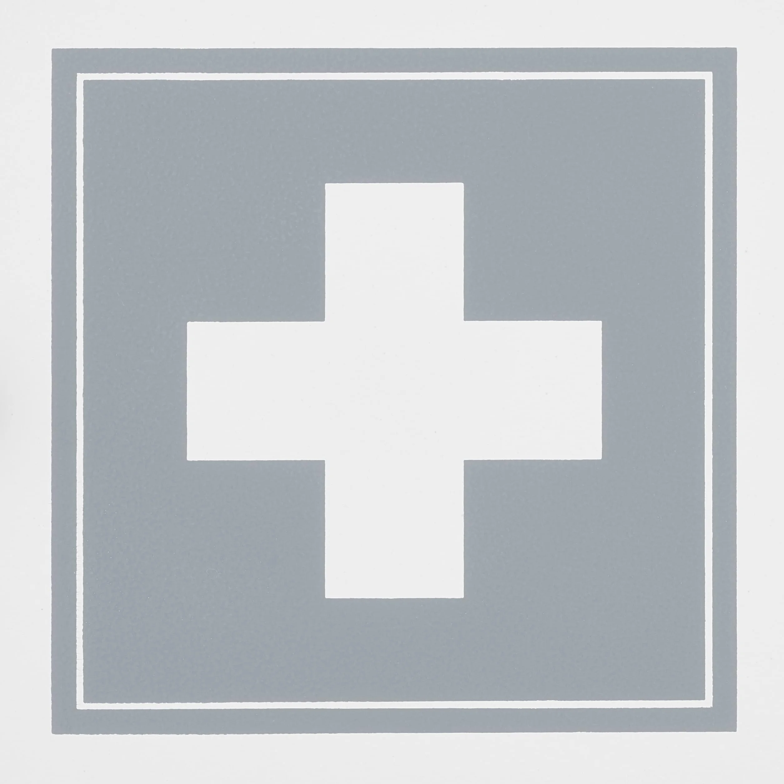 Relaxdays Armario Botiquín Puerta Cruz 2 Compartimentos Cerradura 32x21,5x8 cm Caja Medicinas Colgante Blanco y Gris