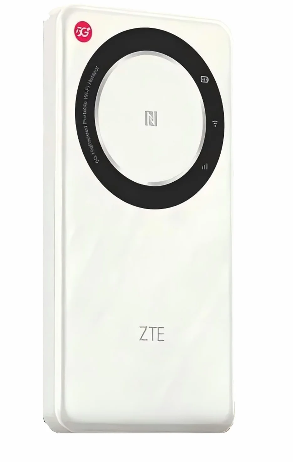 ZTE 5G Pocket WiFi U30 Air 4500mAh Tipo-C 867Mbps 2.4/5GHz Dual Band Portable Hotspot 5G 4G LTE Tarjeta SIM Router Móvil - Blanco