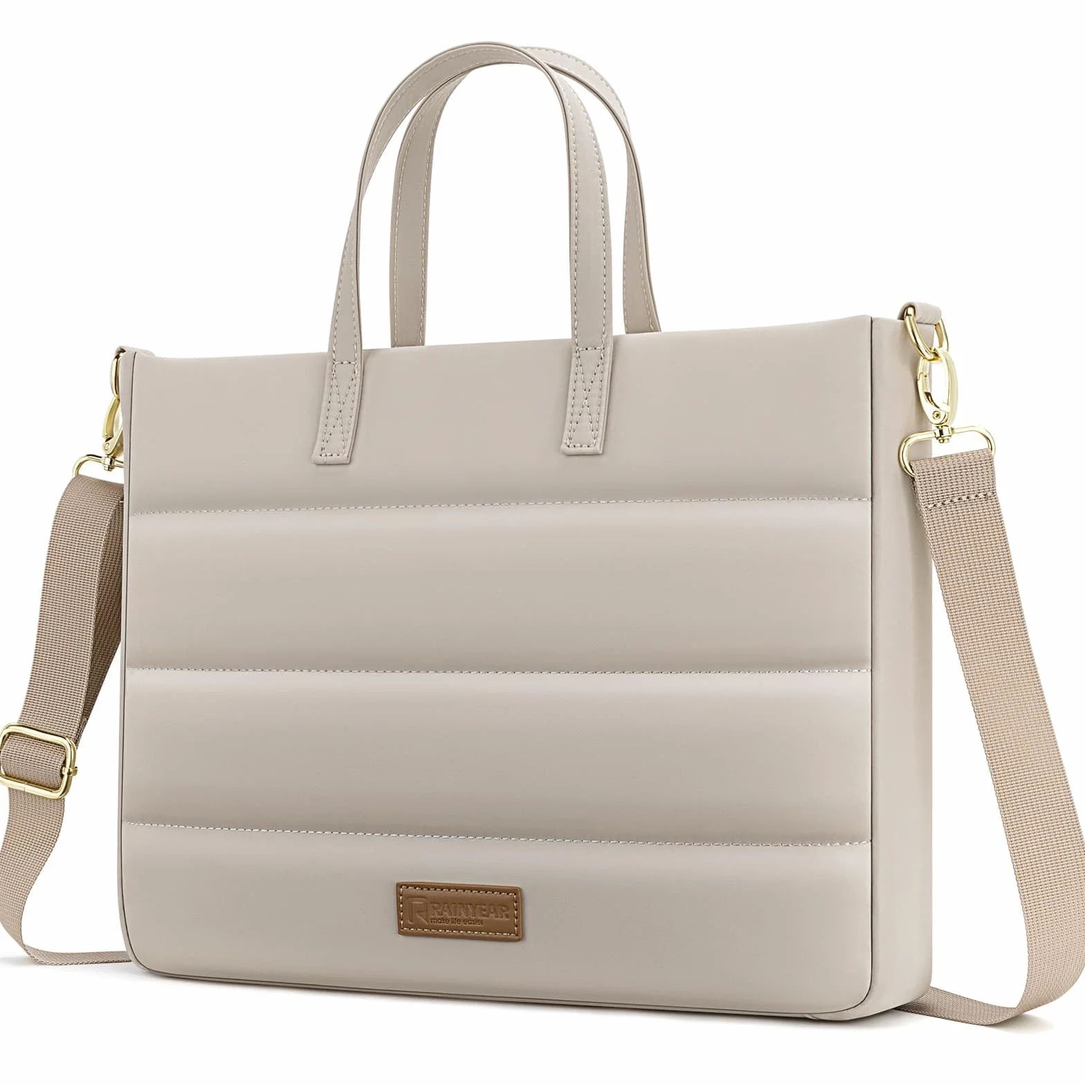 RAINYEAR 13-14 Pulgadas Bolsa de ordenador Portátil para Macbook Chromebook Notebook, Elegante del Caso para el Trabajo de Negocios de la Universidad, su cartera con Compartimento del Portátil