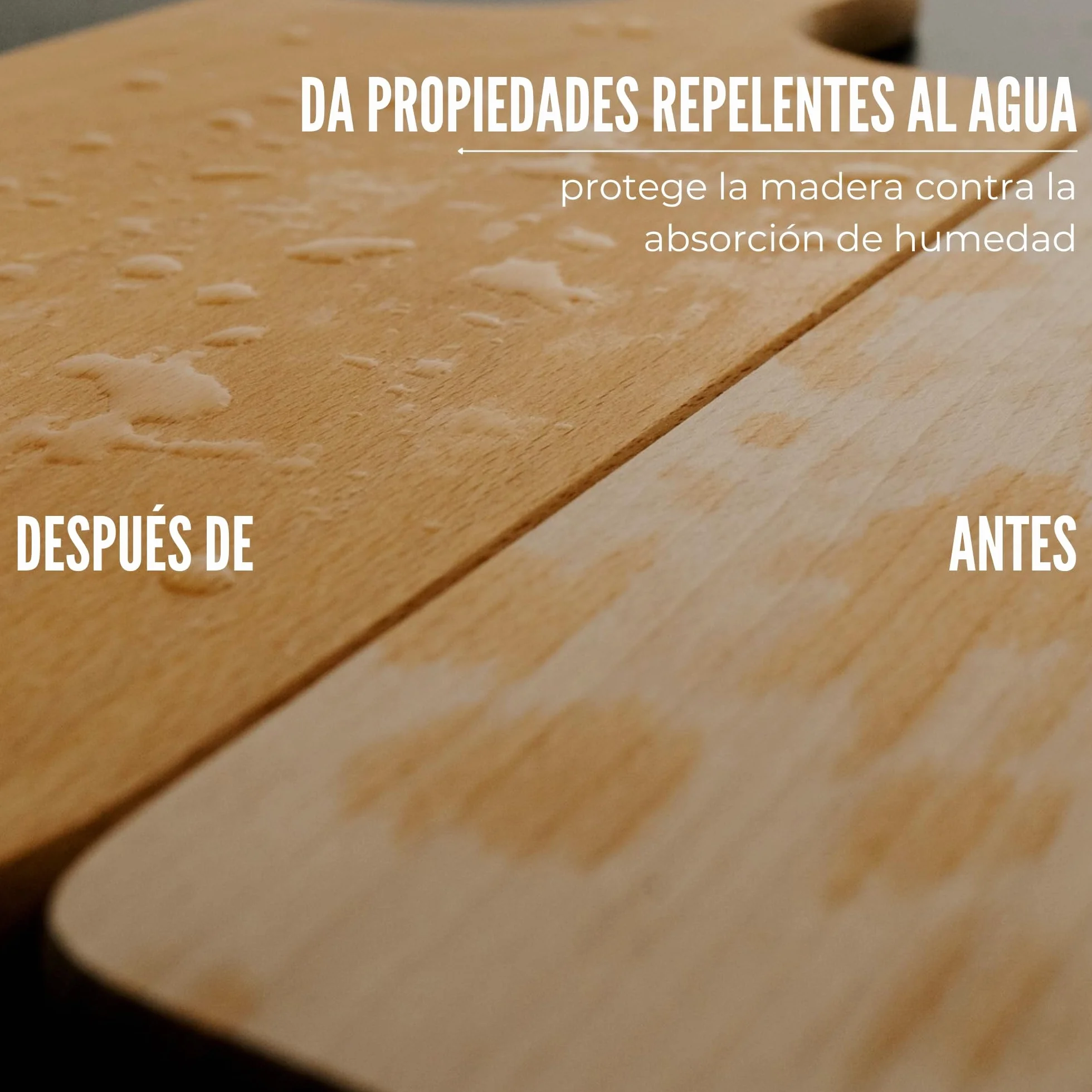 Bacher Acondicionador para Tabla de Cortar 200 ml - Calidad Alimentaria - Cera y Aceite Natural para Madera