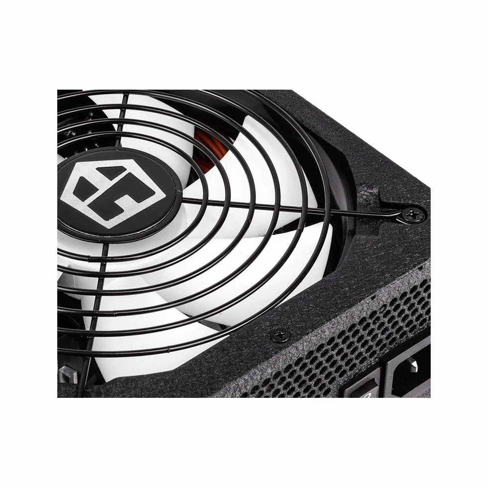Nox Hummer 650W -NXHM650BZ- Fuente de alimentación 650W, Certificado 80 Plus Bronze, cableado Modular, Ultra silenciosa, Ventilador 140mm, Color Negro