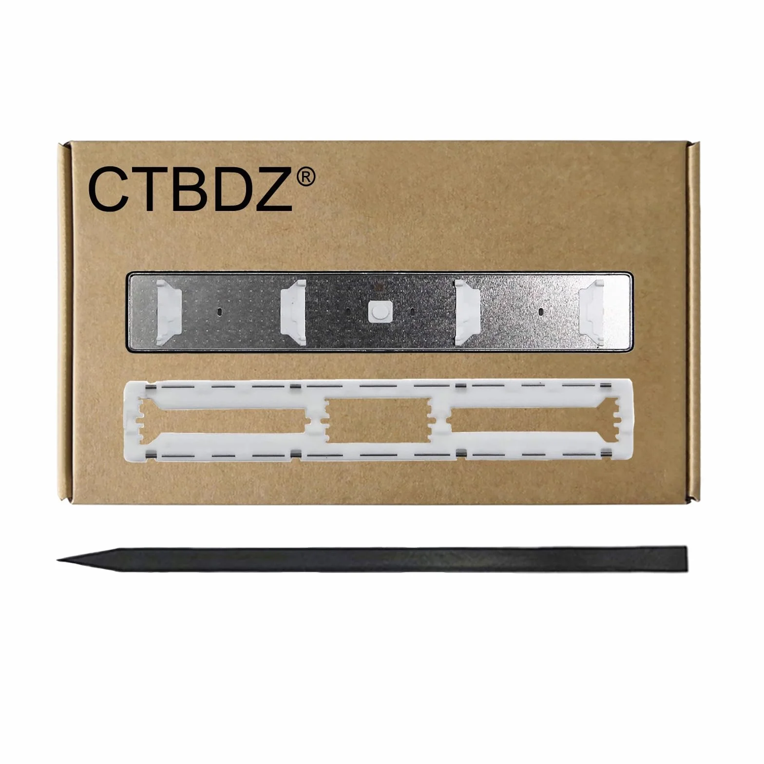 Repuesto para portátil Spacebar Key Cap y bisagra compatible con MacBook Pro Retina 13" / 15" A1989 A1990 A2159 A1932 2018-2019 año (llave de barra espaciadora con bisagra)