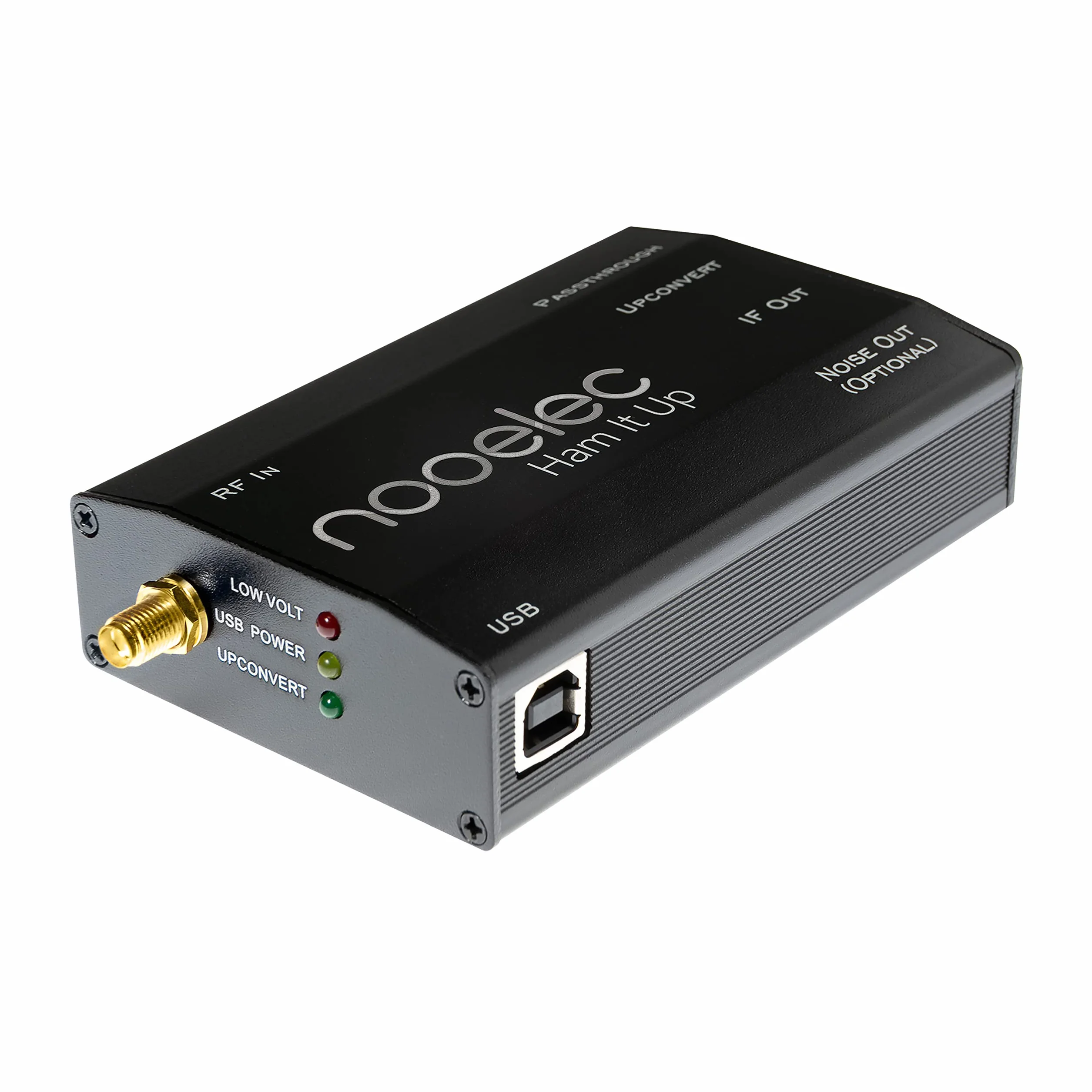 NooElec NESDR SMArt HF Paquete: 100kHz-1.7GHz Juego de Radio Definido por Software (SDR) para HF/UHF/VHF incluyendo RTL-SDR, Upconverter Ham It Up Ensamblado, Balun, Adaptadores y Cables