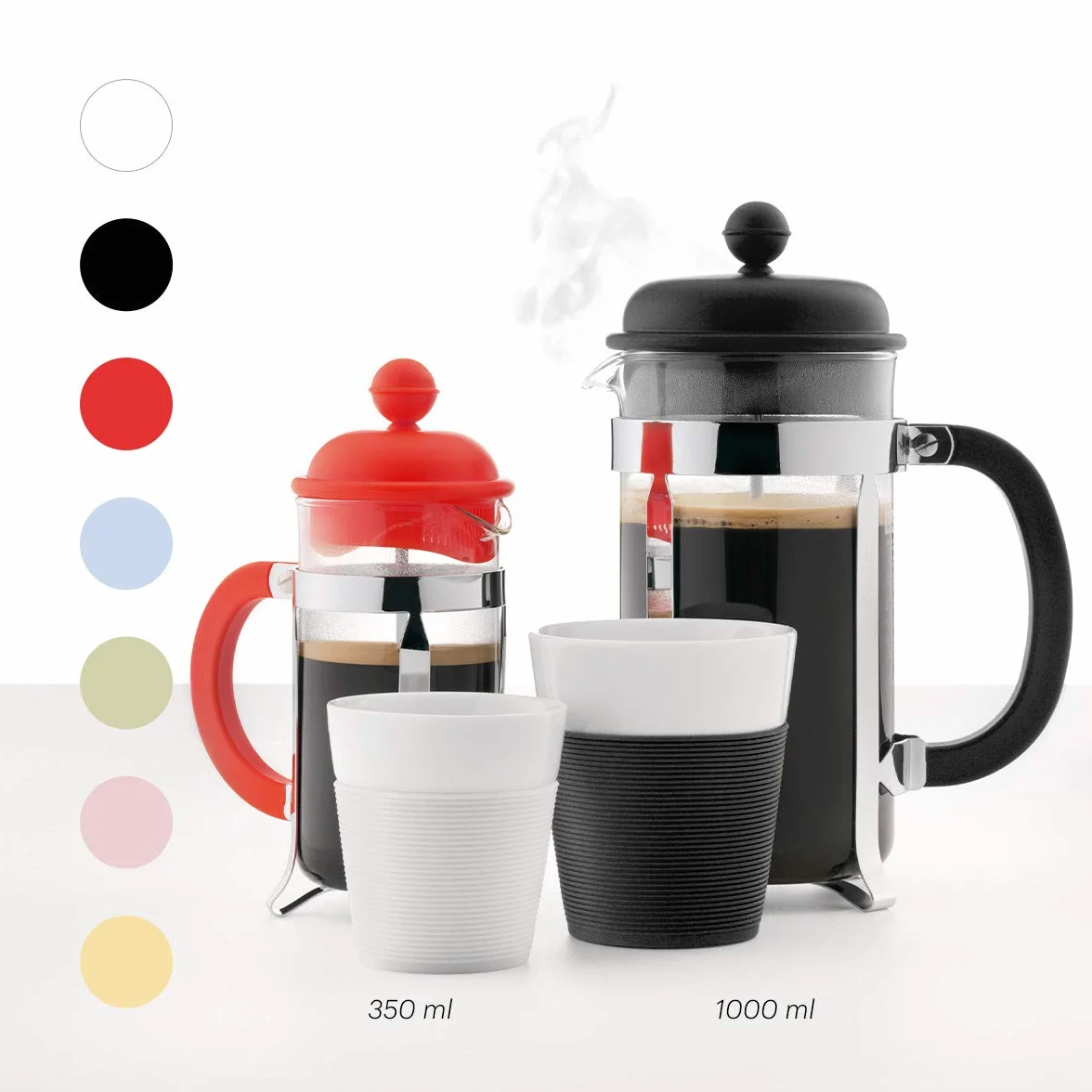 Bodum Cafetera 1913-913 3 tazas 0,35 l blanco crema