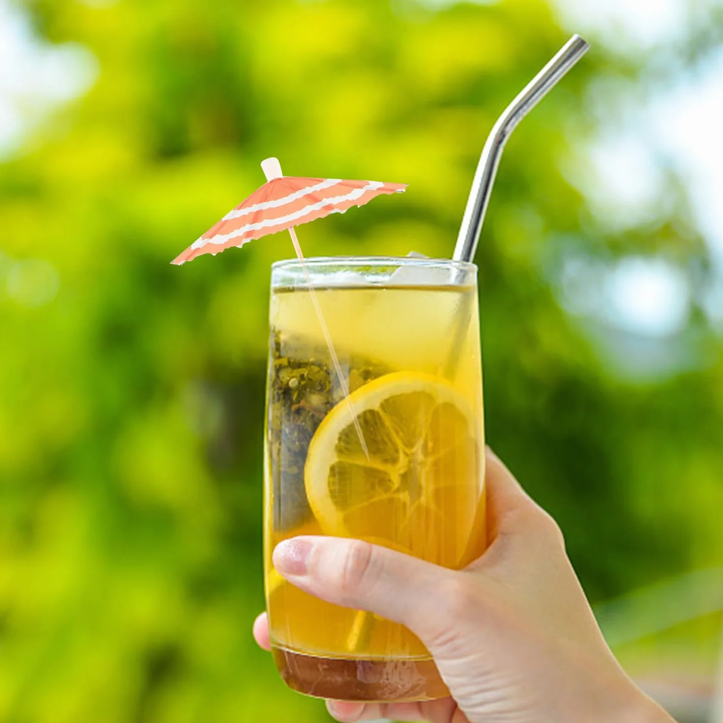 Paraguas De Papel para Cócteles, Decoraciones para Fiestas, Accesorios para Bebidas, Bricolaje