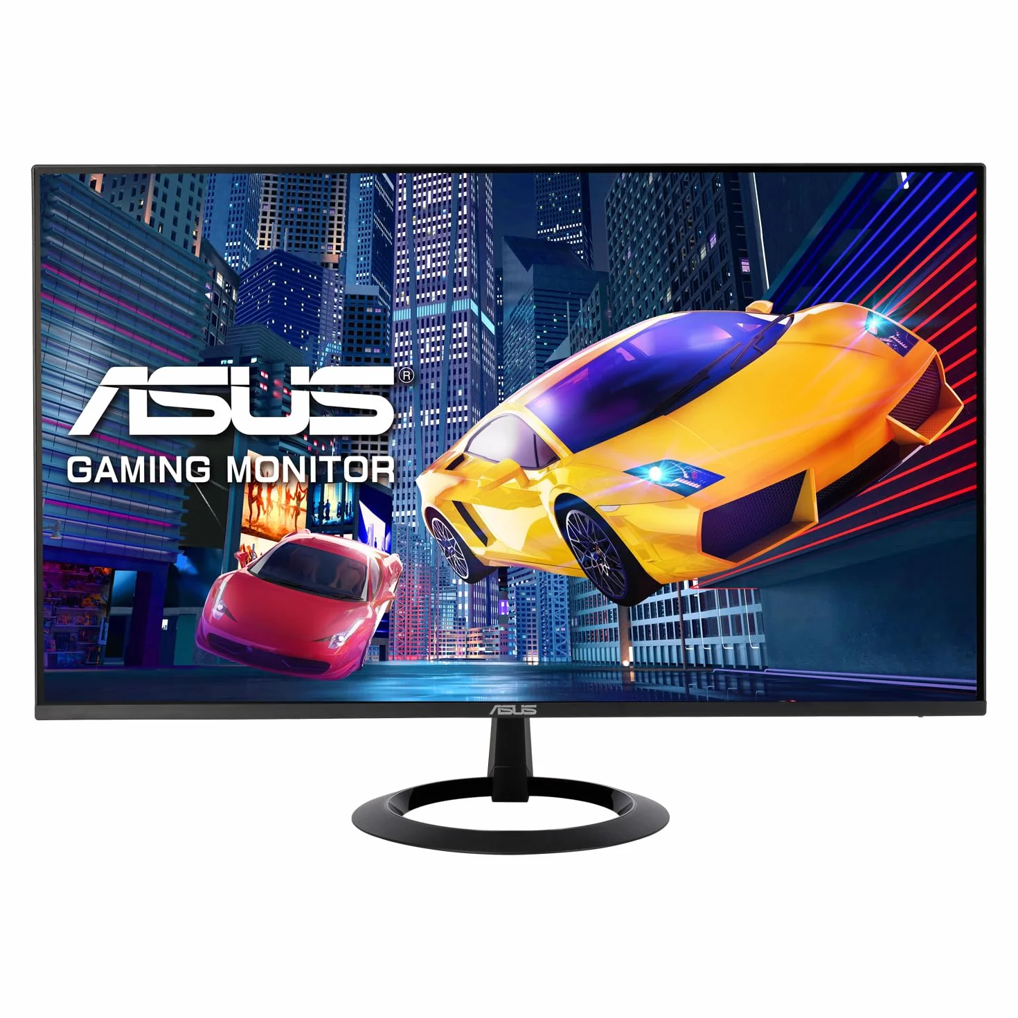 ASUS VZ24EHF Eye Care Monitor Gaming 24 pulgadas (IPS, Full HD, sin marcos, 100 Hz, sincronización adaptativa, 1 ms MPRT, HDMI, baja luz azul, sin parpadeos, montaje en pared)