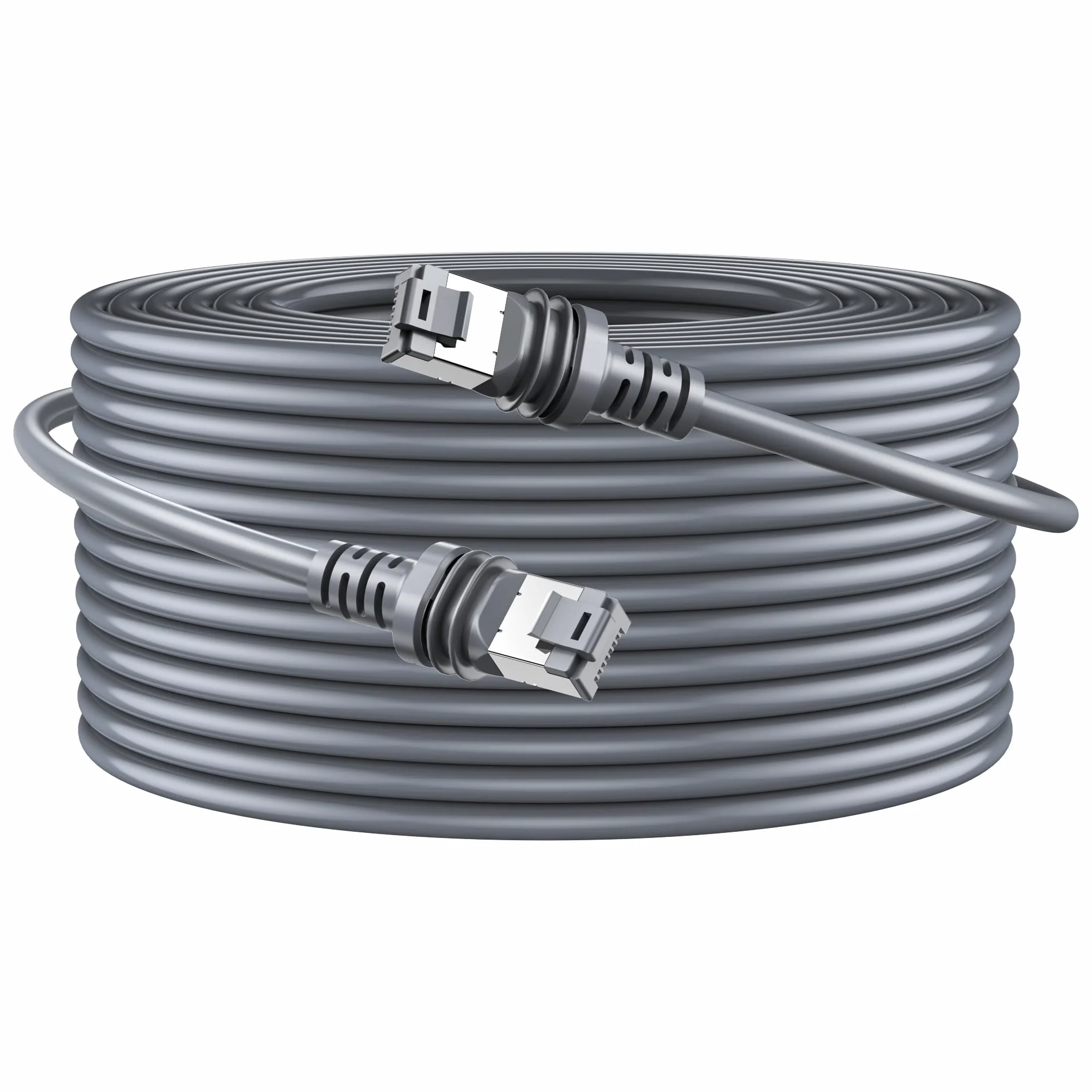 cat gruciso Starlink Cable de repuesto Starlink Gen 3 de 100 pies/30M, cable Starlink V3 de accionamiento estándar para Starlink impermeable Satellite Gen 3 Starlink Ethernet Cable para Gen 3 Gris