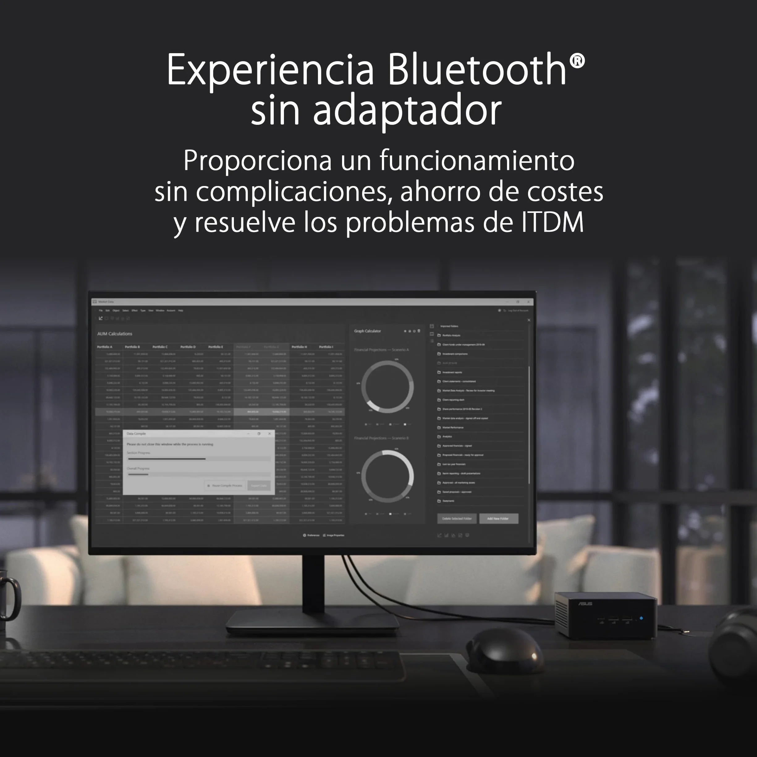ASUS NUC 14 Pro Ordenador de sobremesa Barebone Intel Core Ultra 5 125H Intel ARC Graphics Slim