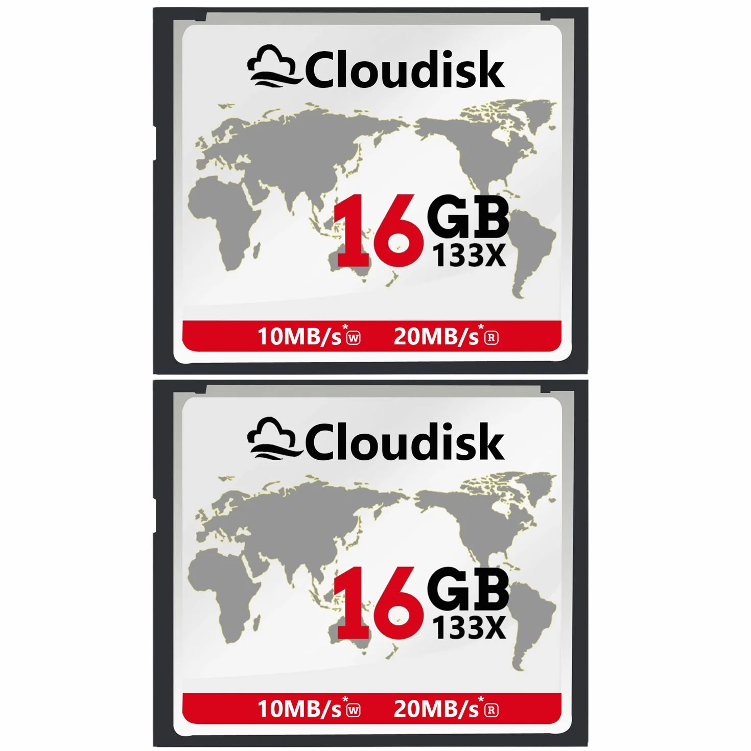 2pcs 16 GB Rendimiento De La Tarjeta De Memoria Compact Flash De 16 GB CF Para Cámara Digital Vintage