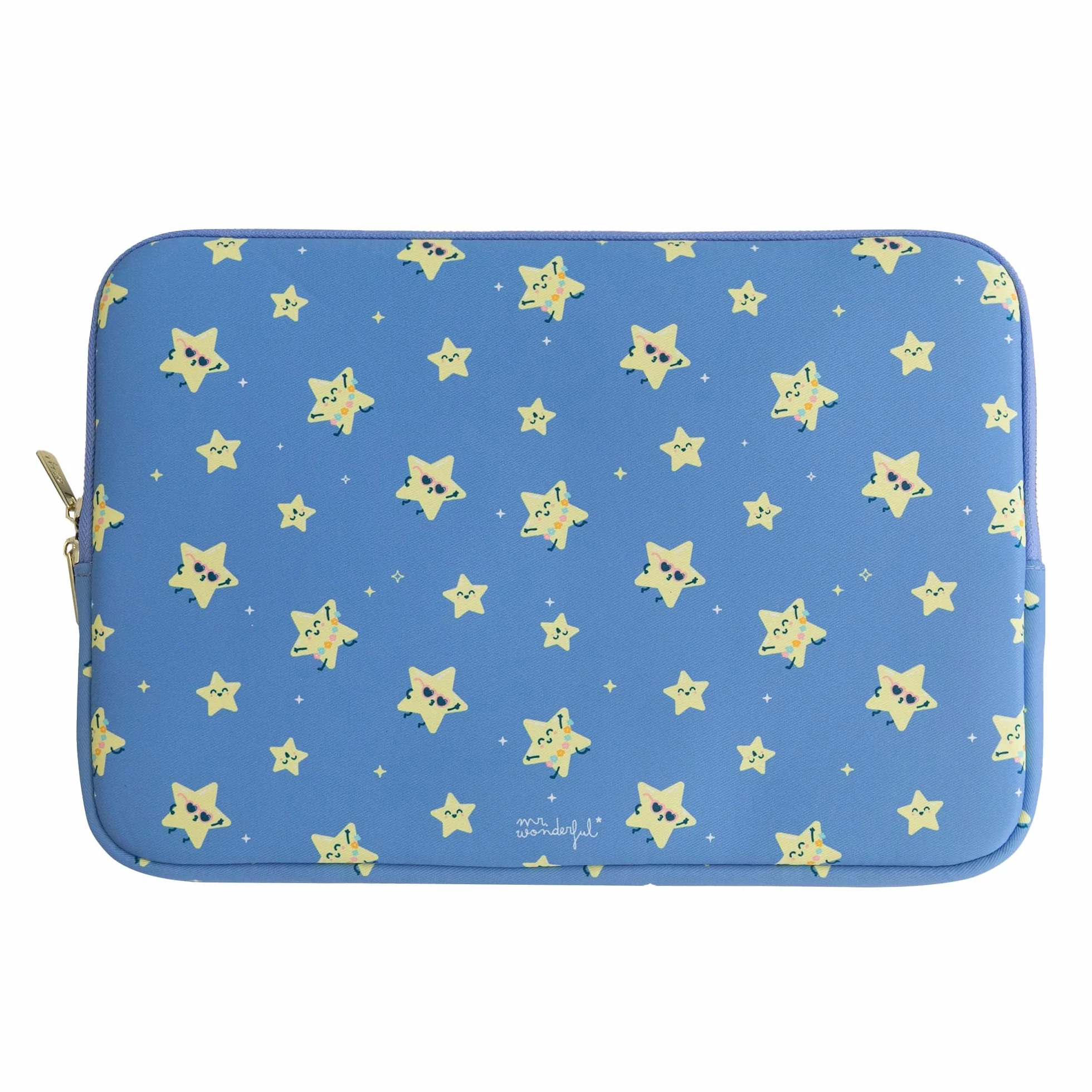 Mr Wonderful Funda Ordenador Portátil Wondee para 13 y 14 Pulgadas y para Macbook Air y Pro de 13 y 14 Pulgadas - Fundas para maletín y Bolso portátil - Mr Wonderful Regalos Estrellas