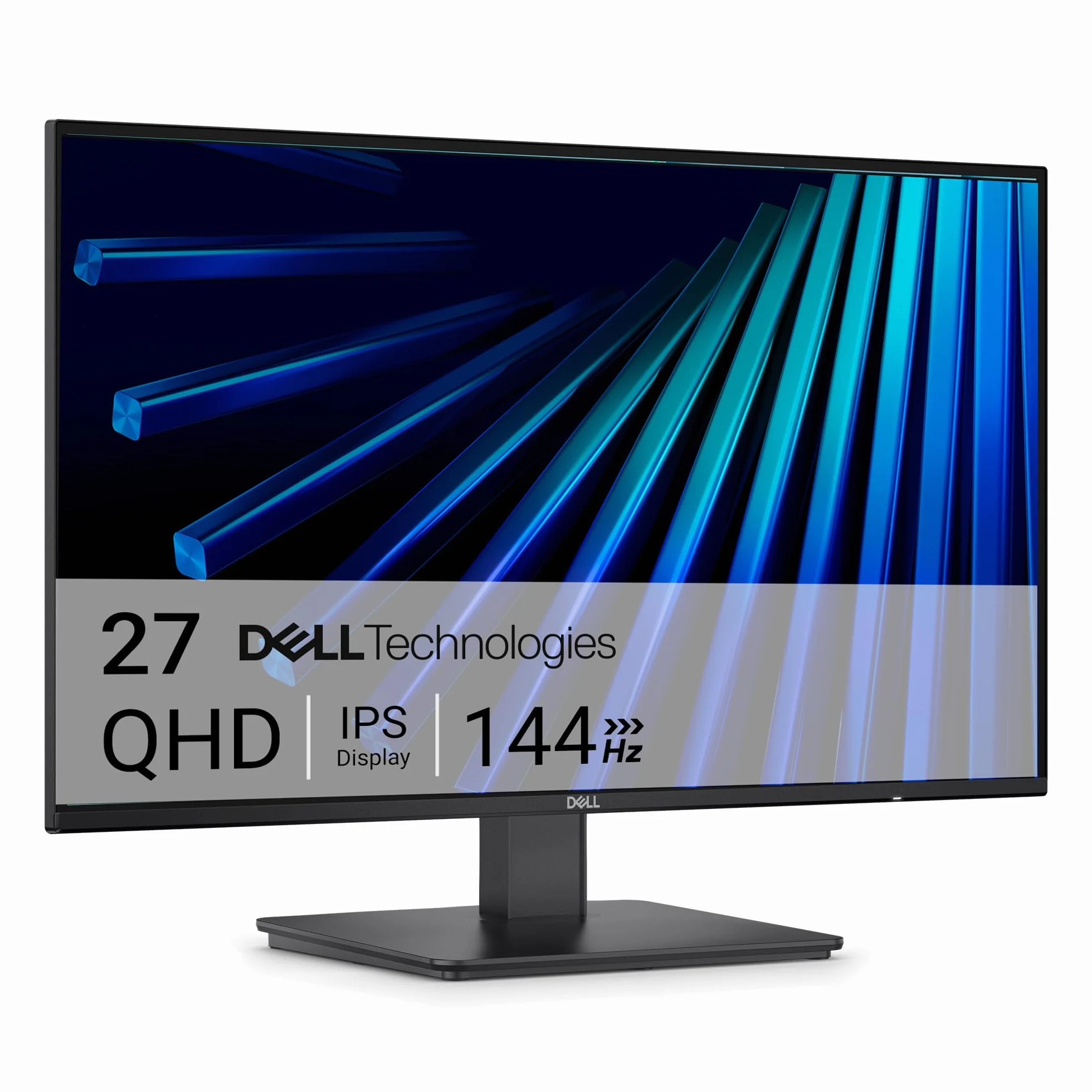 DELL 27 Monitor - SE2726D, QHD (2560x1440), 144Hz, IPS, 1ms MPRT, AMD FreeSync, 99% sRGB, VESA (100x100mm), DisplayPort, HDMI, 3 Años de Garantía, Negro