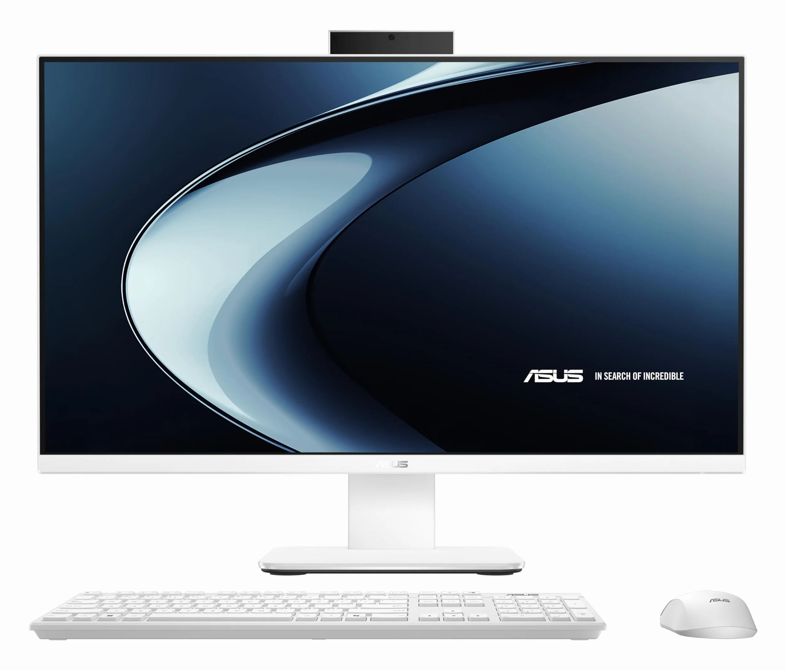 ASUS,ASUS V400 AiO V470VAK-WPE1530 - Sobremesa Todo en uno 27" Full HD (Intel Core 7 240H, 16GB RAM, 512GB SSD, Graphics, Sin Sistema Operativo) Blanco - Teclado QWERTY español
