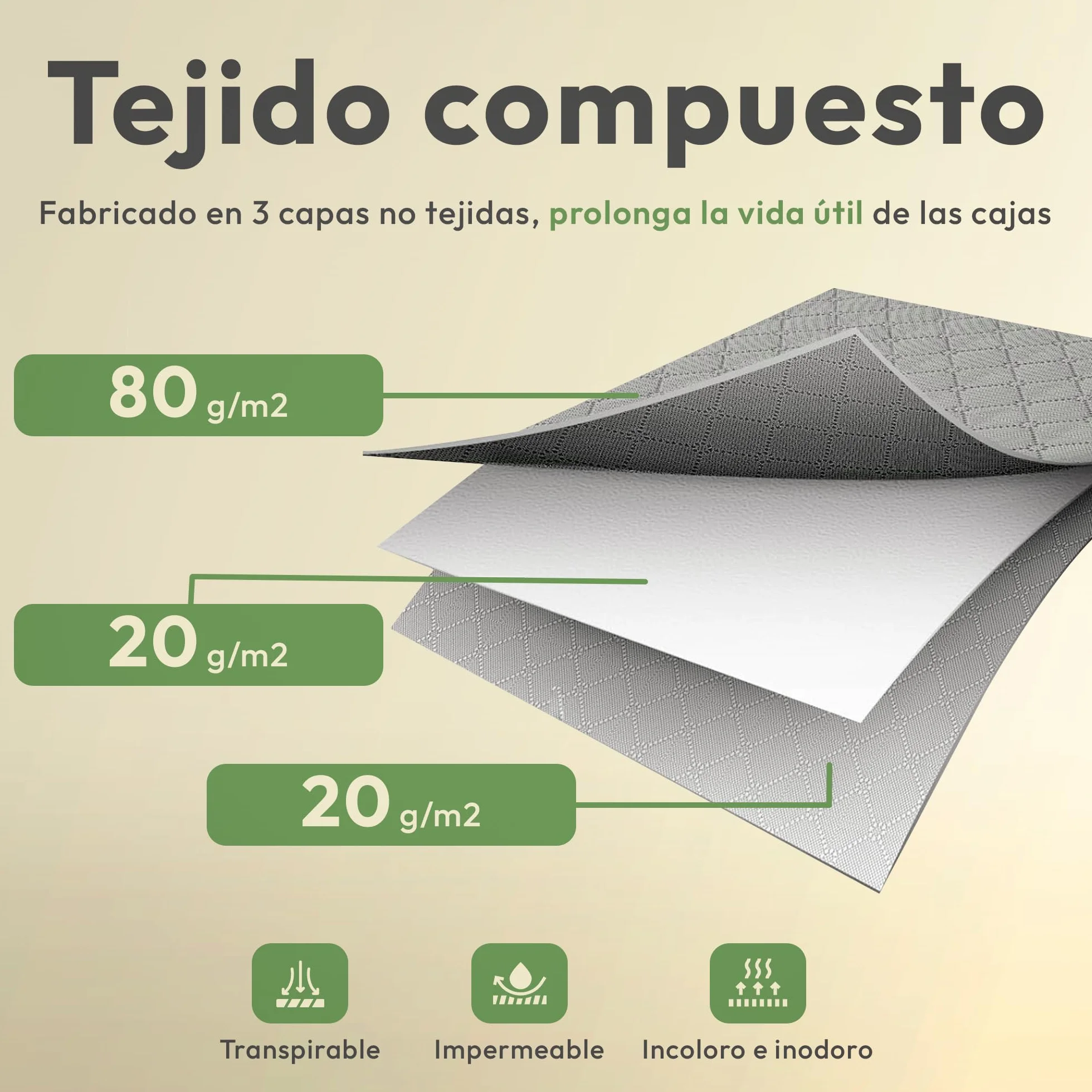 JUPPLIES Cajas Almacenaje Ropa 35L 35,5x50x18,5cm Bolsas con Ventana Transparente Cremallera Bidireccional Asas Reforzadas Pack 6