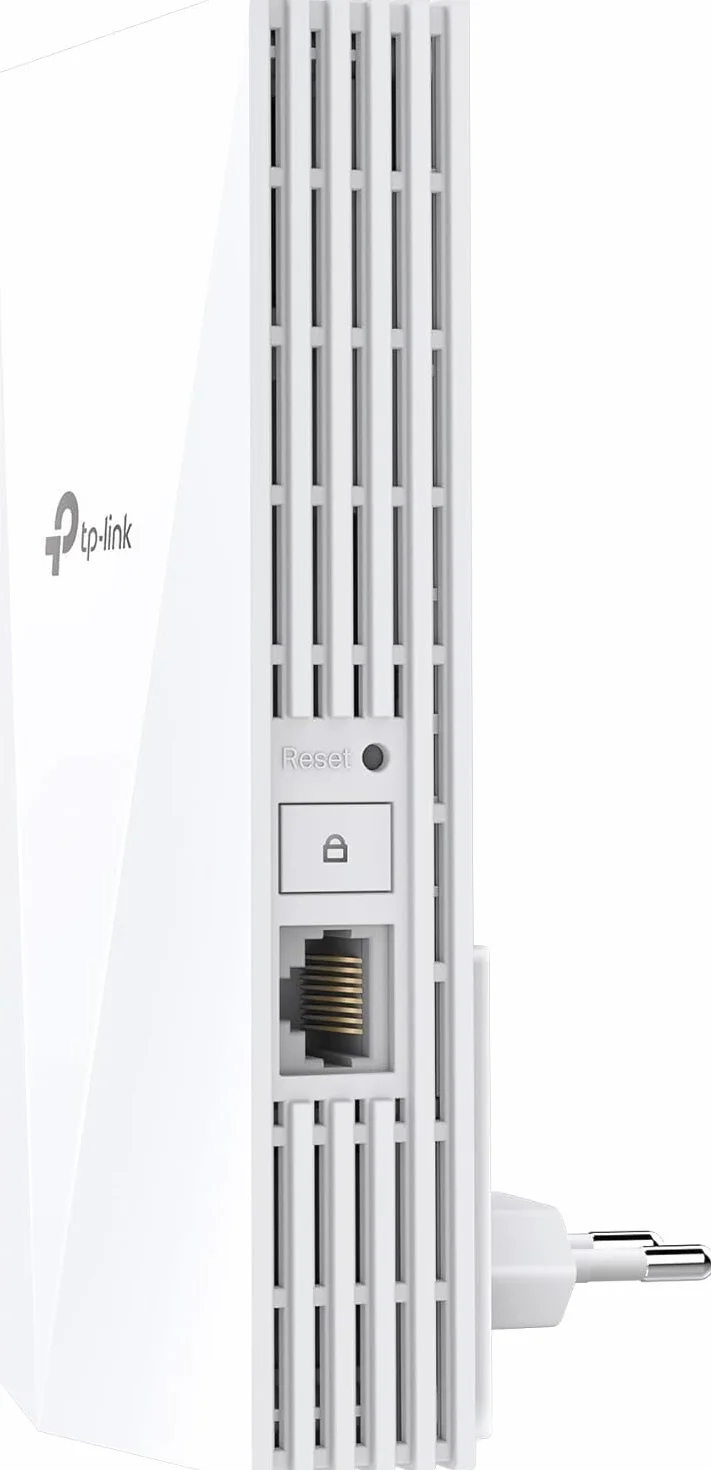 [Reacondicionado] TP-Link RE500X - WiFi 6 Repetidor, AX1500 WiFi, Puerto Ethernet Gigabit 10/100/1000 Mbos, Compatible con Todos los Routers