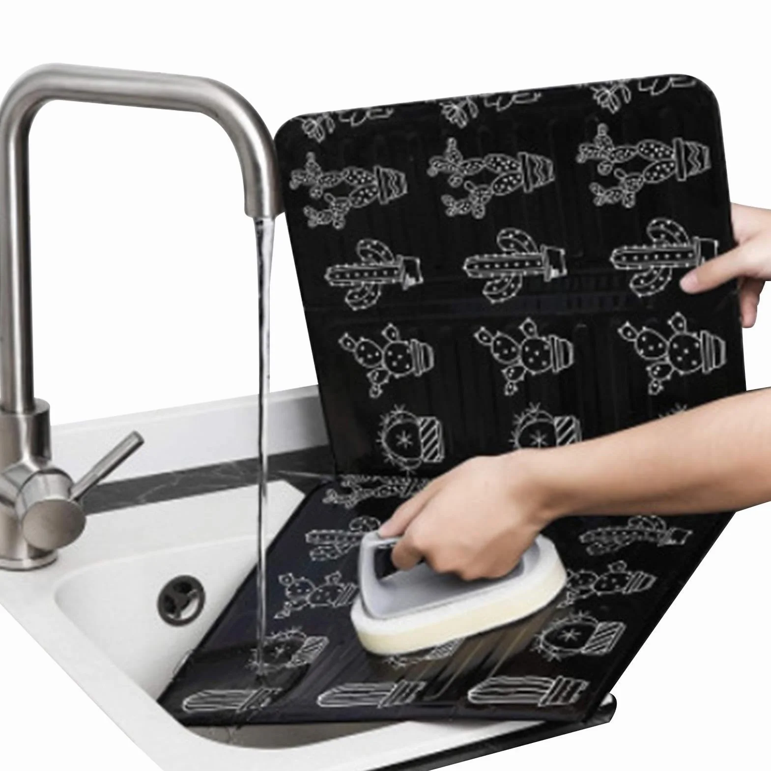 Protector Plegable contra Salpicaduras de Papel de Aluminio, Resistente al Calor, para Pared