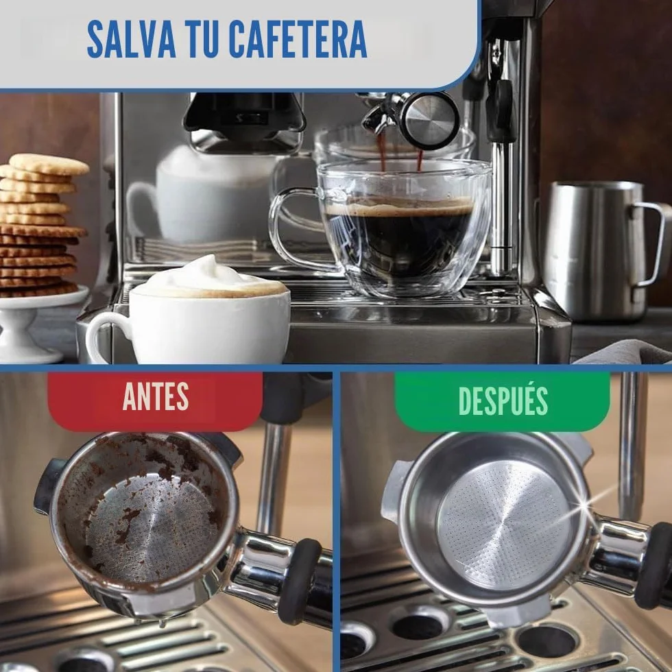 Breville Pastillas de limpieza compatibles para máquina de café espresso 1.4g