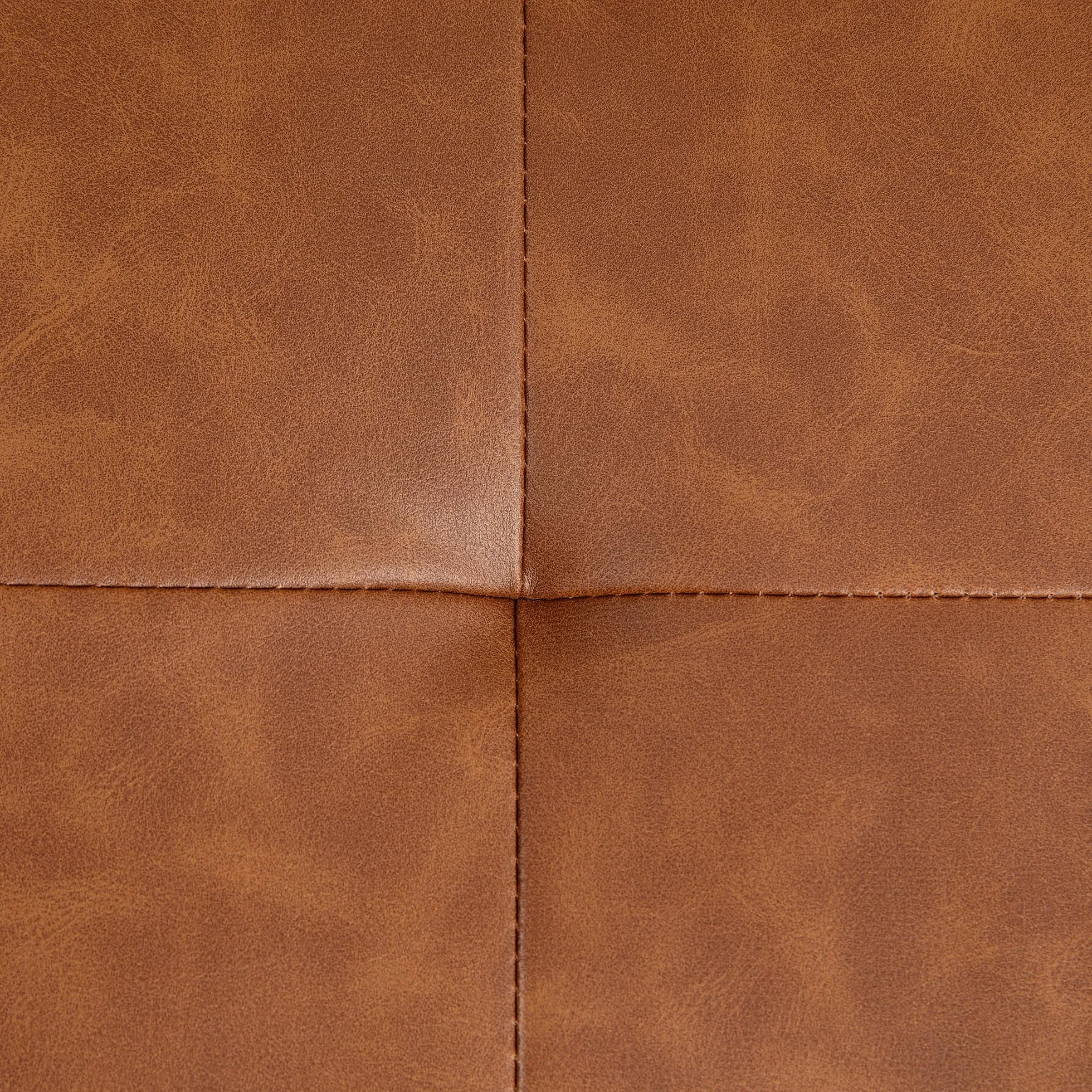 HOMCOM Silla de Oficina Giratoria con Respaldo de Ratán Sintético, Altura Regulable, Carga 120 kg, 60x55,5x82-90 cm, Marrón