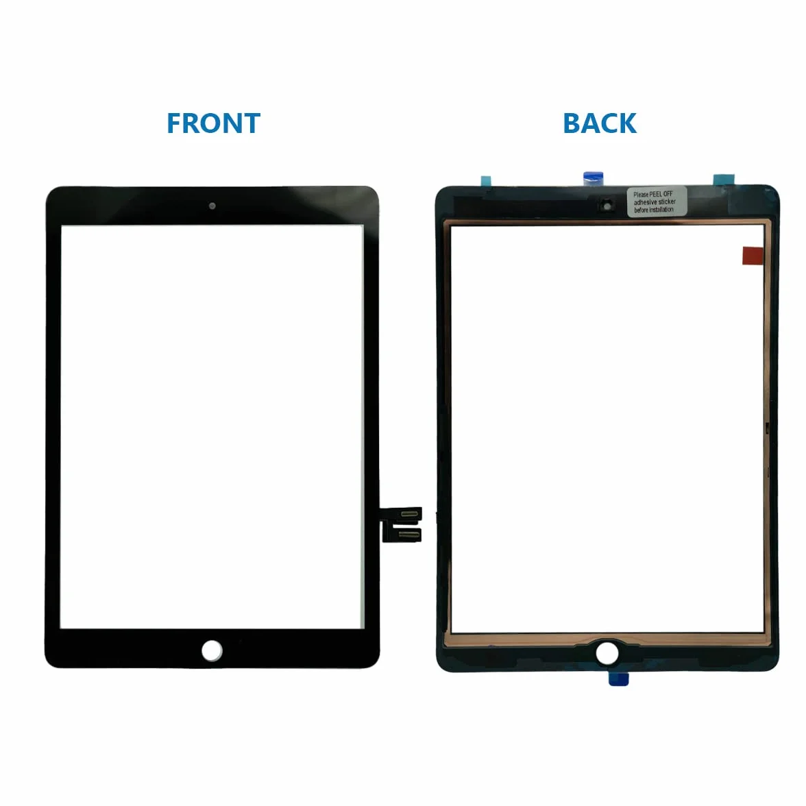 MMOBIEL Pantalla Repuesto compatible con iPad 9-10.2 inch - 2021 - Digitalizador tactil - Incl Kit de Herramientas - Negro