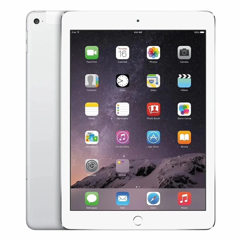 Apple iPad Air 2 32GB 4G - Plata - Desbloqueado (Reacondicionado)