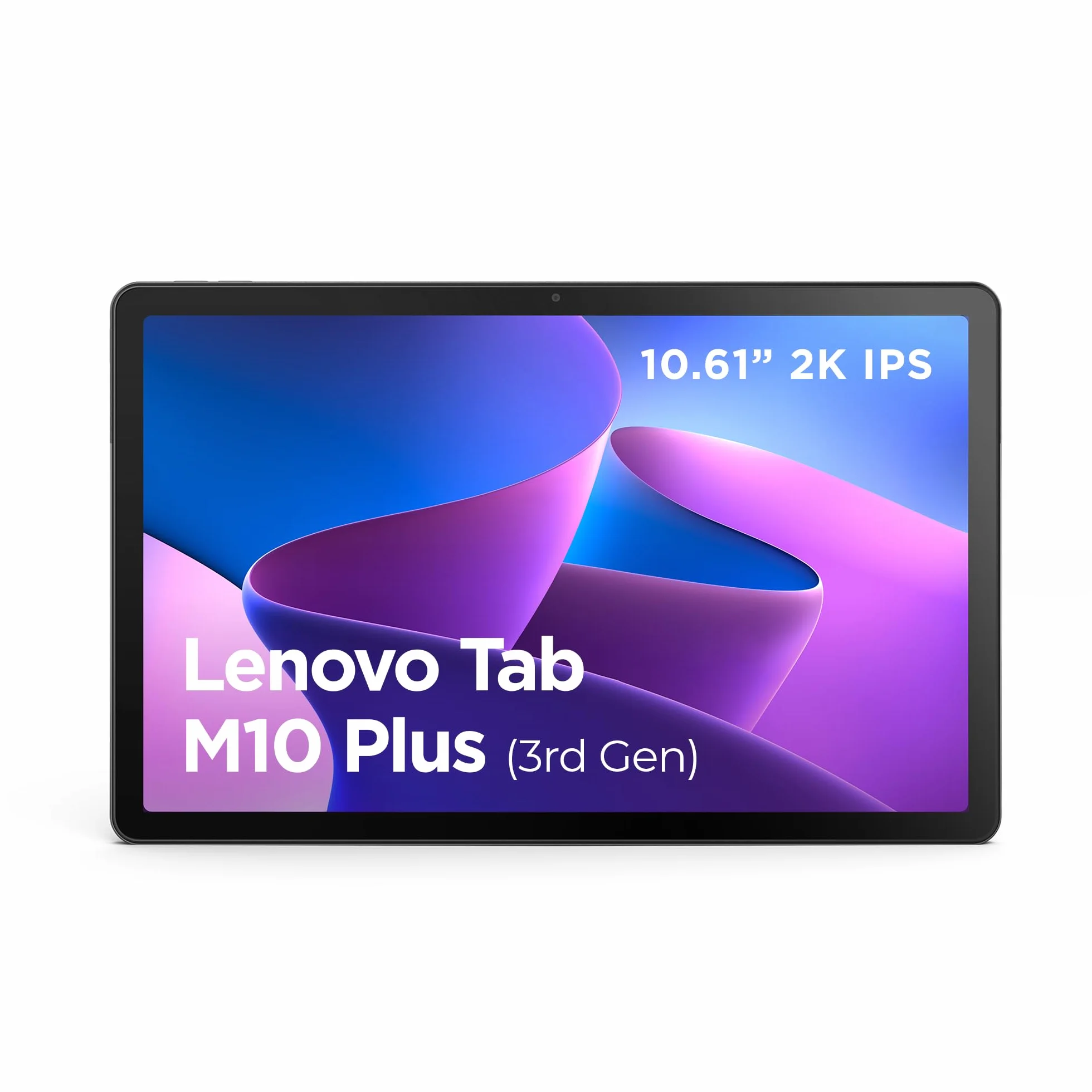 Lenovo Tab M10 Plus (3rd Gen) - Tablet de 10.61" 2K (MediaTek Helio G80, 4GB de RAM, 64GB ampliables hasta 1 TB, 4 Altavoces, WiFi + Bluetooth, Android 12) - Gris Oscuro