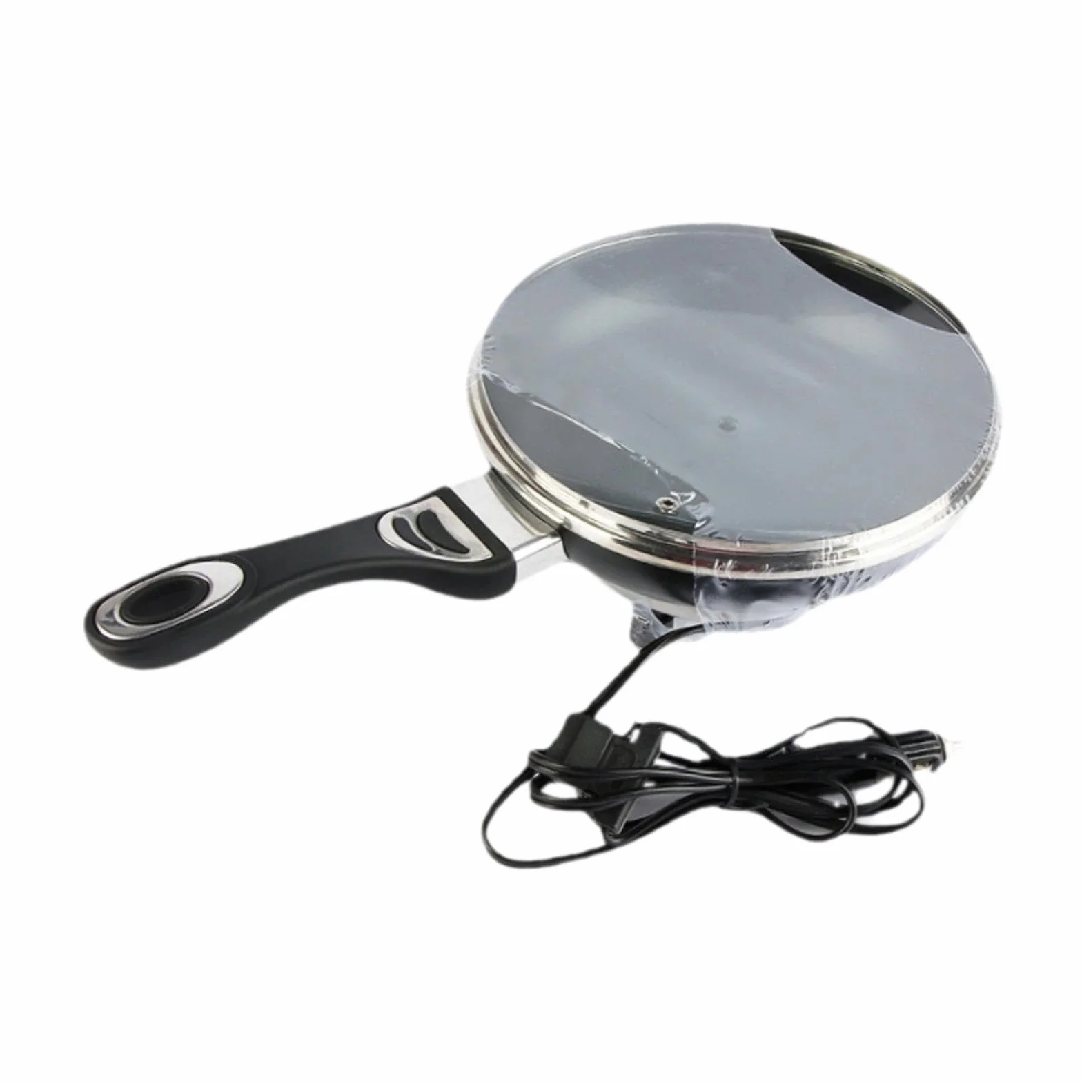 Sartén eléctrica multiusos para coche, picnic, viajes, 24 V, 250 W, 17 x 21 x 10 cm