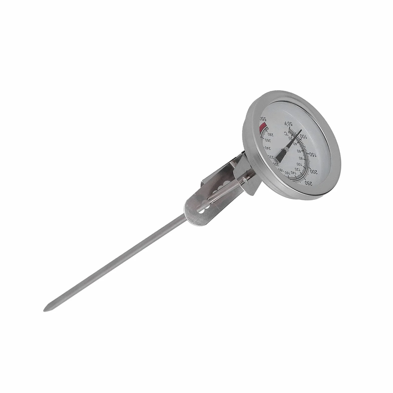 Termómetro para Freír de Acero Inoxidable Alta Temperatura para Barbacoa
