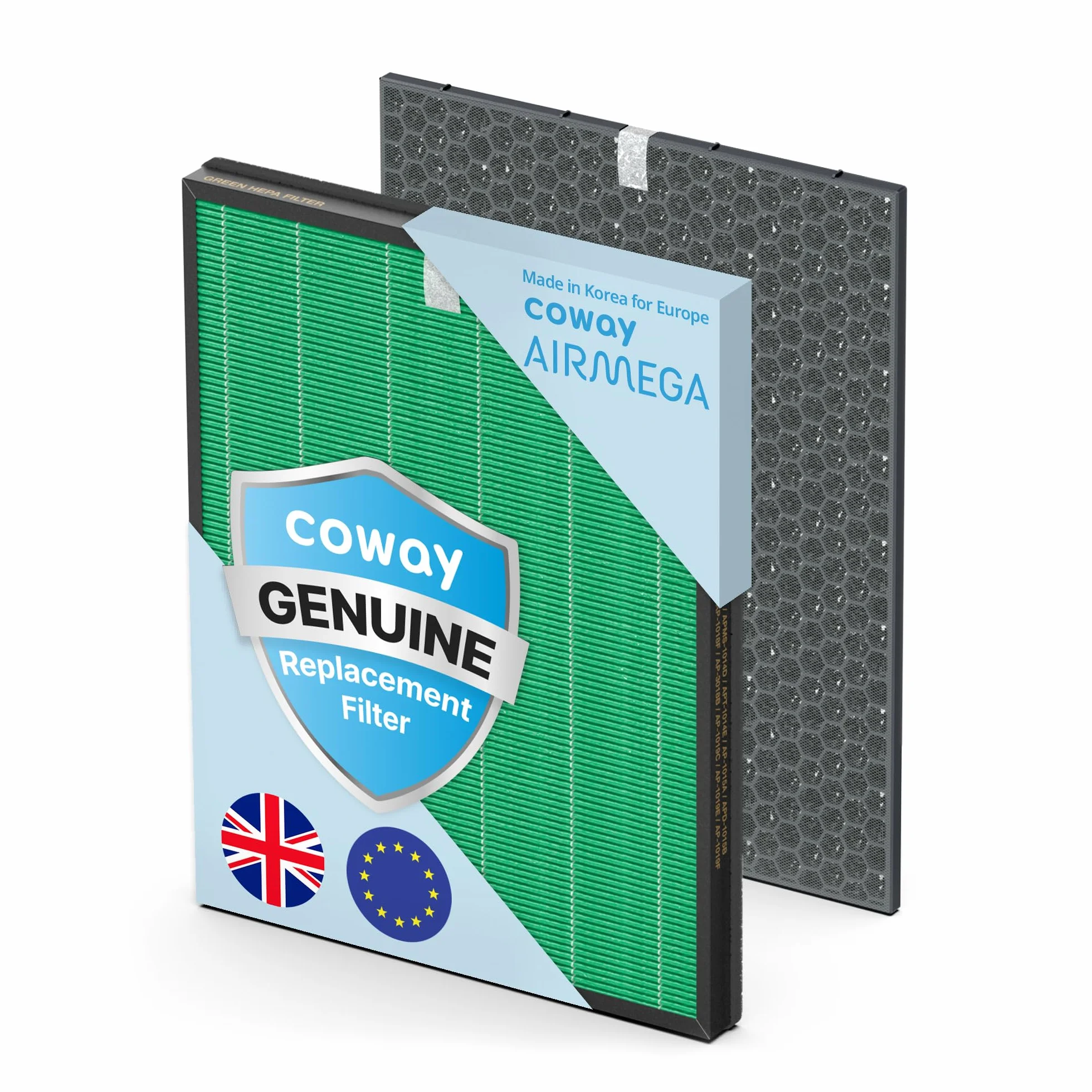 Coway Airmega 150 AP-1019C GreenHEPA™ HEPA Filter Set