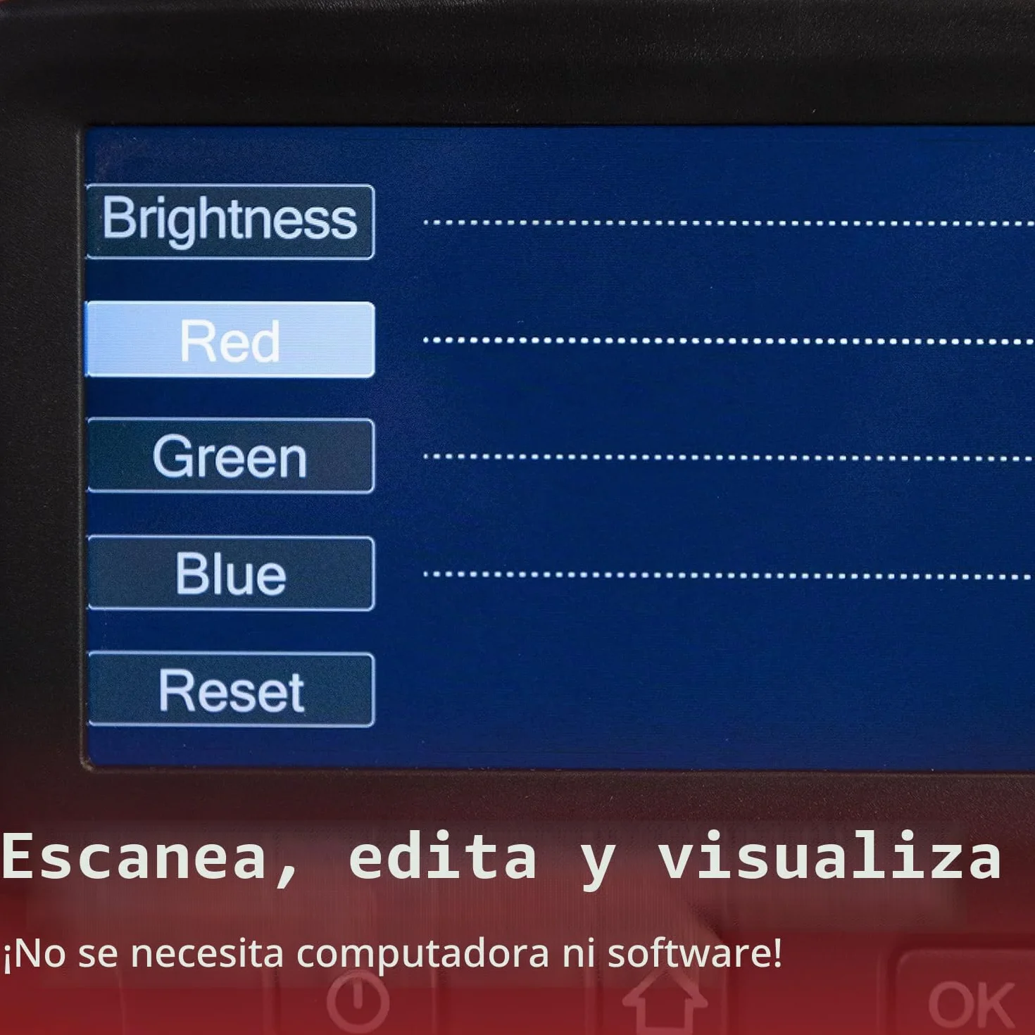 Magnasonic Escáner de Películas Todo en Uno 24 MP con Pantalla 5" HDMI, Convierte Películas 35mm/126/110/Super 8 y Diapositivas 135/126/110, Memoria Interna FS71