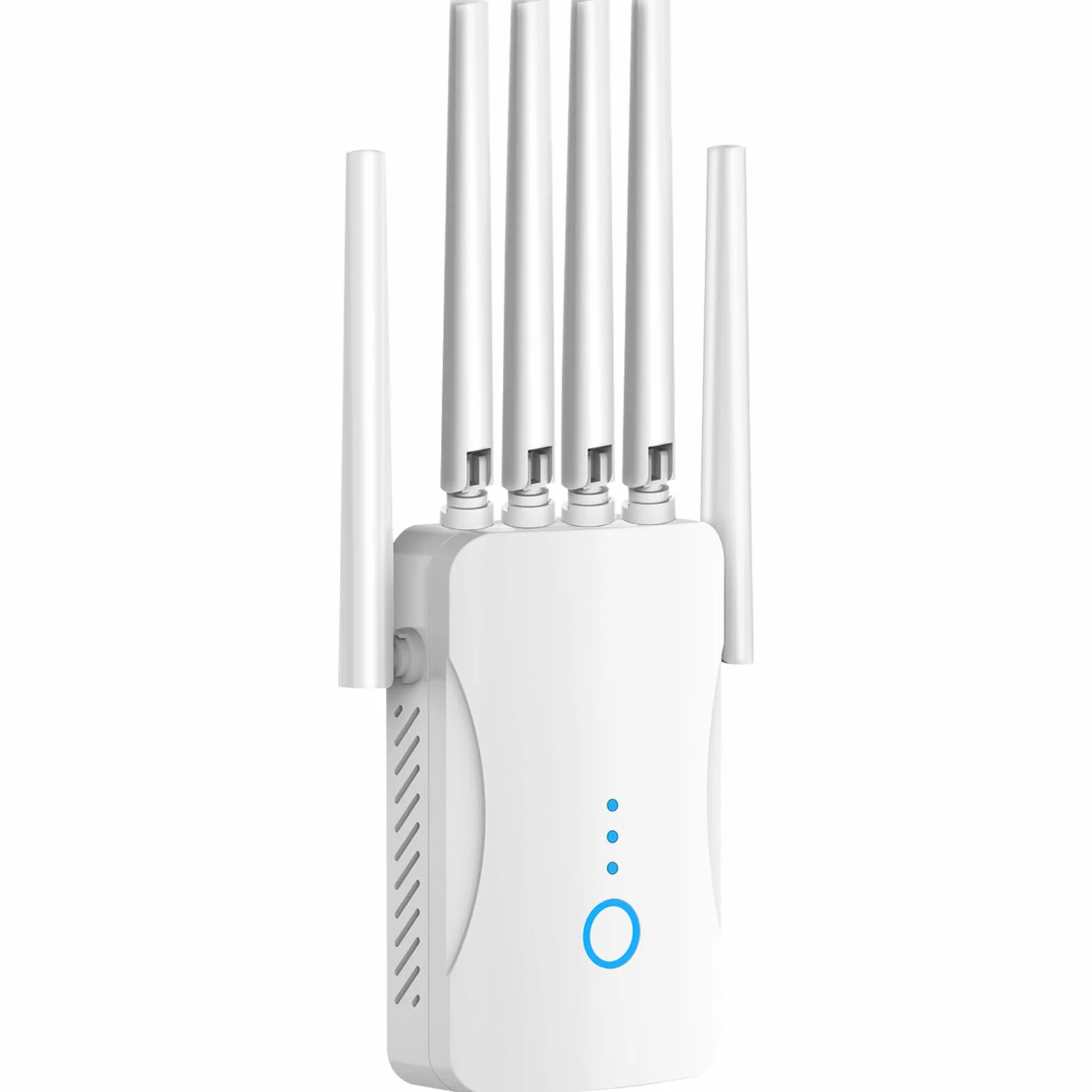 Repetidor WiFi Potente con 6 Antenas, Amplificador Señal WiFi Largo Alcance, Extensor WiFi Soporta 64 Dispositivos, Modos (Repetidor, Ap), Cobertura hasta 300 m², para Casa y Oficina