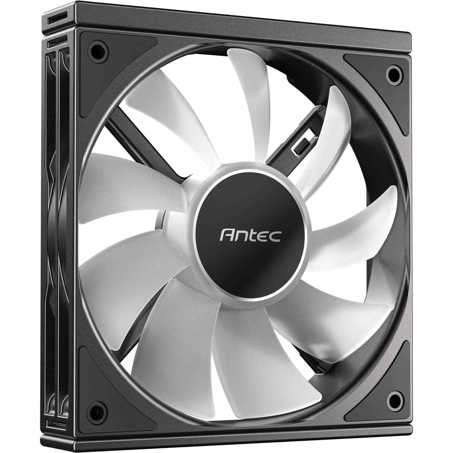 Antec Connect 120 ARGB 3-Pack 120mm PWM Fans with Daisy Chain Design and Vibration-Absorbing Pads