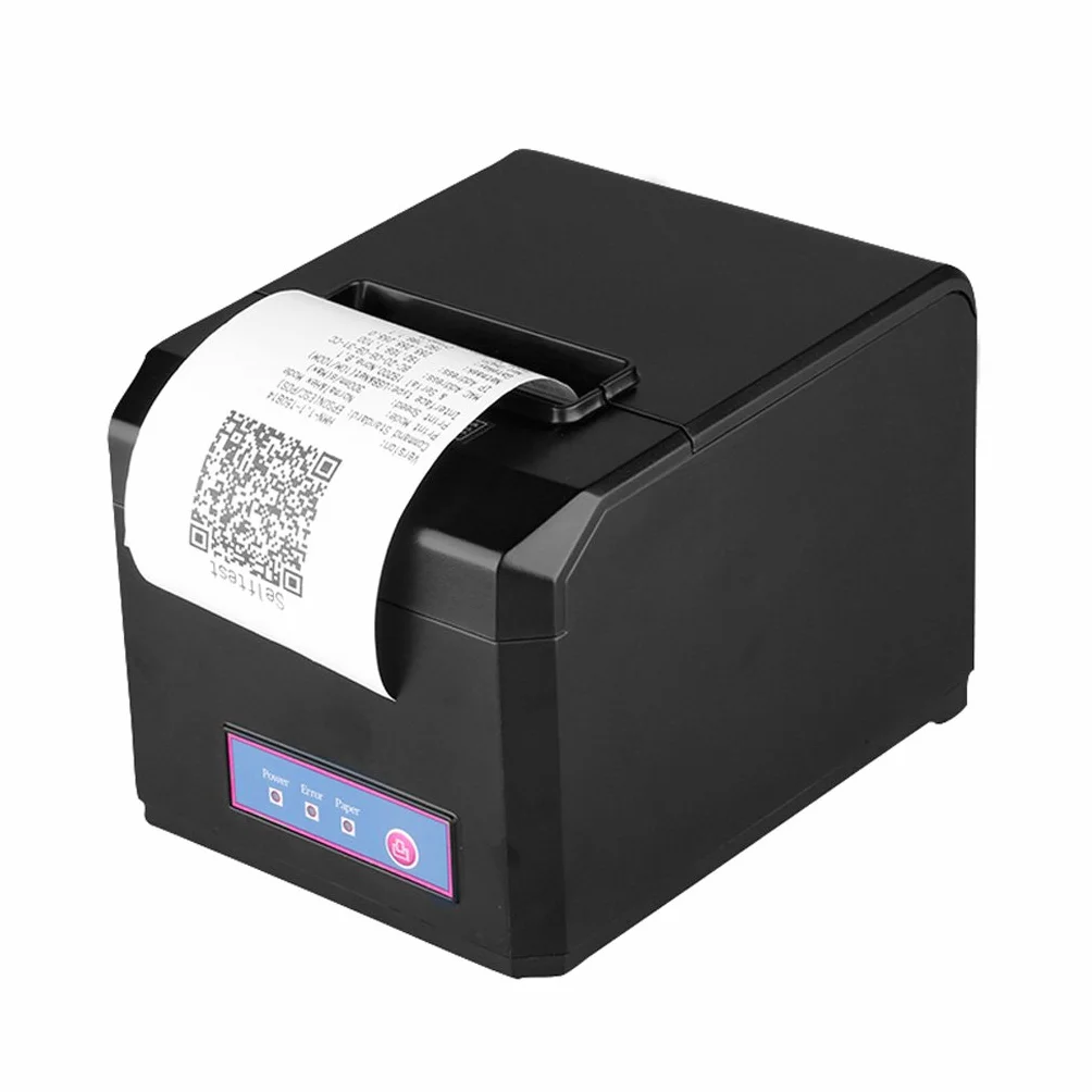 EXCELVAN Impresoras inalámbricas de Matriz WiFi 300mm/seg 80 mm Auto-Cut Impresora térmica Dot ESC/POS Wireless Thermal Receipt Impresora USB WiFi
